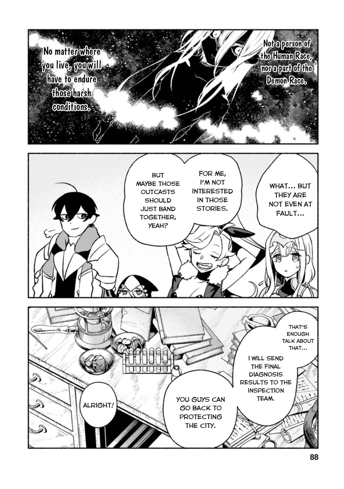 Sono Monban, Saikyou Nitsuki: Tsuihou Sareta Bougyo Ryoku 9999 no Senshi, Outo no Monban Toshite Musou Suru Chapter 13 page 25 - Chapter 13