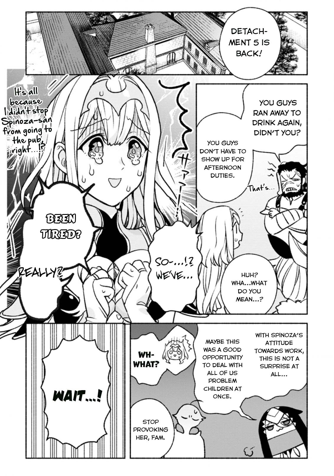 Sono Monban, Saikyou Nitsuki: Tsuihou Sareta Bougyo Ryoku 9999 no Senshi, Outo no Monban Toshite Musou Suru Chapter 13 page 26 - Chapter 13
