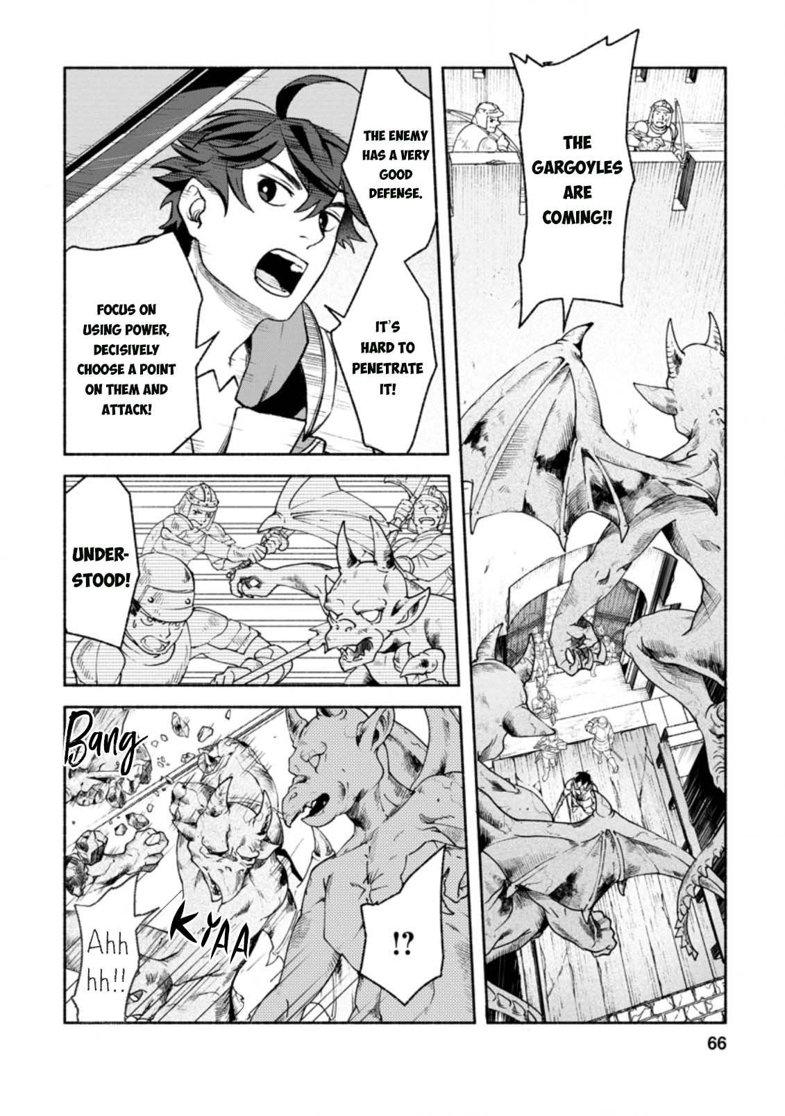 Sono Monban, Saikyou Nitsuki: Tsuihou Sareta Bougyo Ryoku 9999 no Senshi, Outo no Monban Toshite Musou Suru Chapter 13 page 3 - Chapter 13
