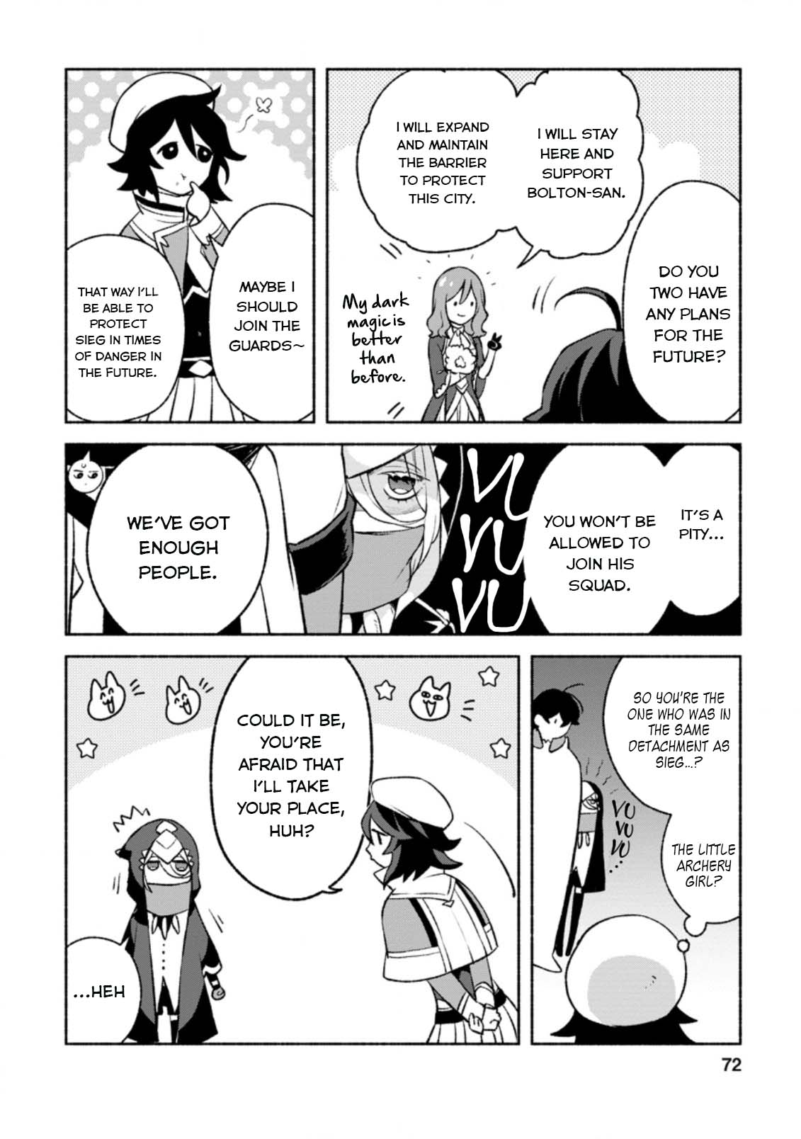 Sono Monban, Saikyou Nitsuki: Tsuihou Sareta Bougyo Ryoku 9999 no Senshi, Outo no Monban Toshite Musou Suru Chapter 13 page 9 - Chapter 13