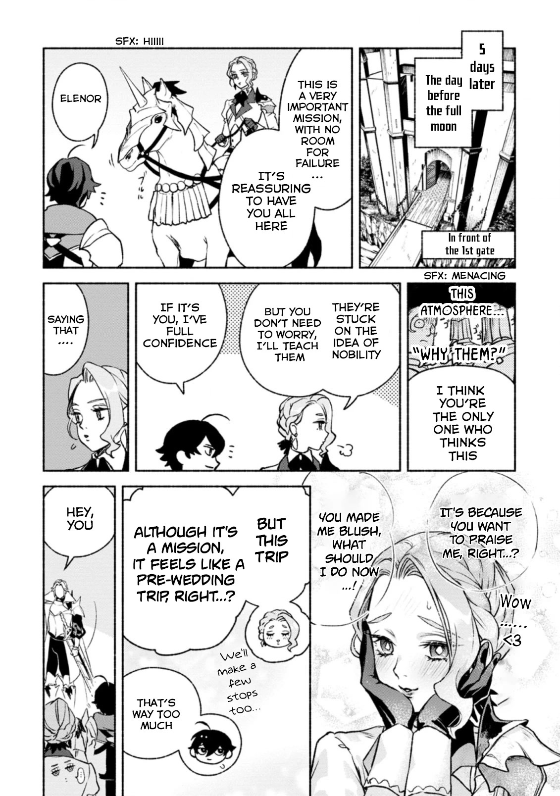 Sono Monban, Saikyou Nitsuki: Tsuihou Sareta Bougyo Ryoku 9999 no Senshi, Outo no Monban Toshite Musou Suru Chapter 14.3 page 10 - Chapter 14.3