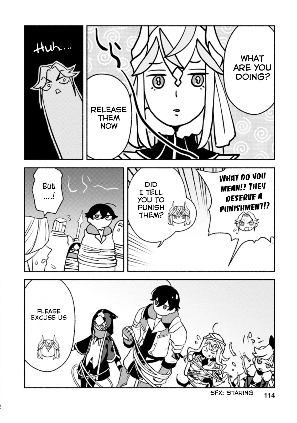 Sono Monban, Saikyou Nitsuki: Tsuihou Sareta Bougyo Ryoku 9999 no Senshi, Outo no Monban Toshite Musou Suru Chapter 14.3 page 3 - Chapter 14.3