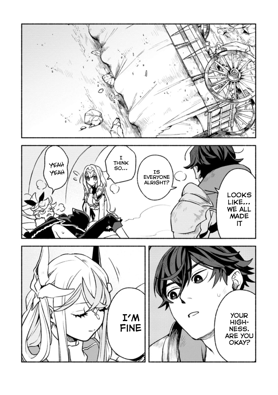 Sono Monban, Saikyou Nitsuki: Tsuihou Sareta Bougyo Ryoku 9999 no Senshi, Outo no Monban Toshite Musou Suru Chapter 15 page 21 - Chapter 15