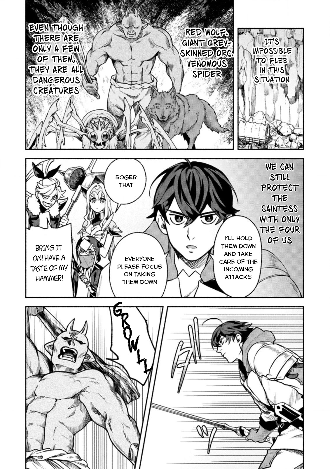 Sono Monban, Saikyou Nitsuki: Tsuihou Sareta Bougyo Ryoku 9999 no Senshi, Outo no Monban Toshite Musou Suru Chapter 15 page 25 - Chapter 15