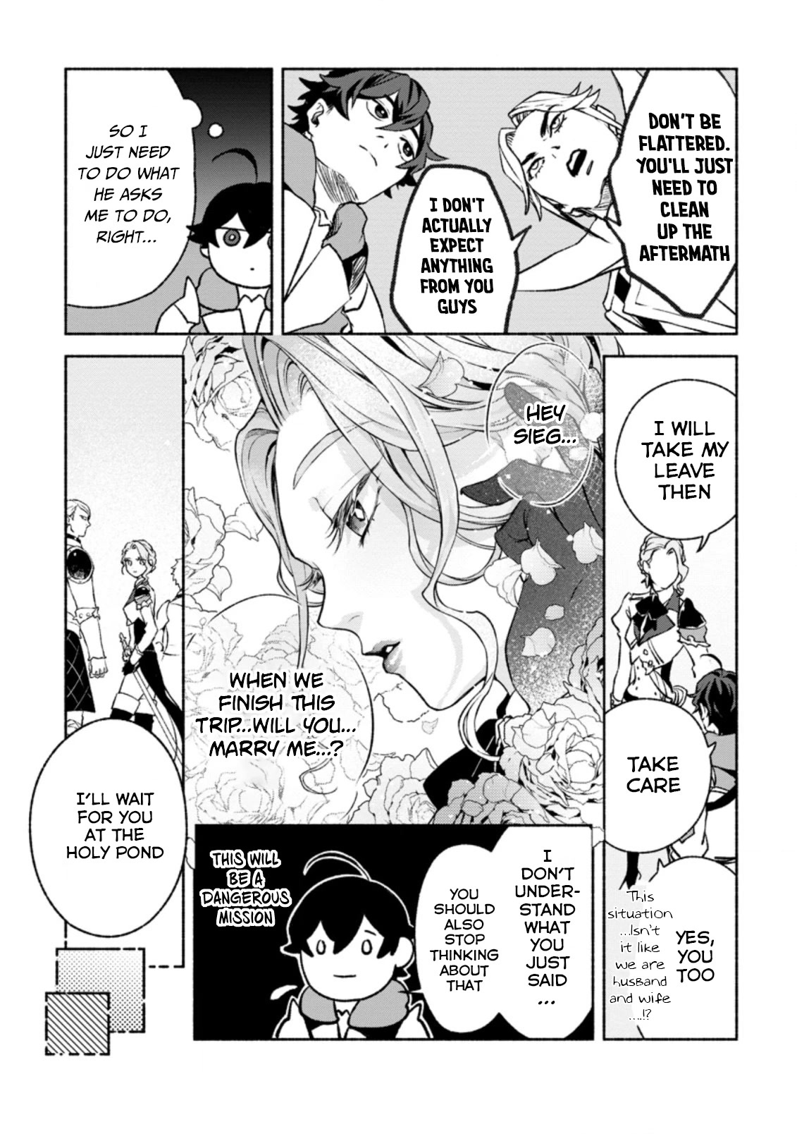 Sono Monban, Saikyou Nitsuki: Tsuihou Sareta Bougyo Ryoku 9999 no Senshi, Outo no Monban Toshite Musou Suru Chapter 15 page 4 - Chapter 15