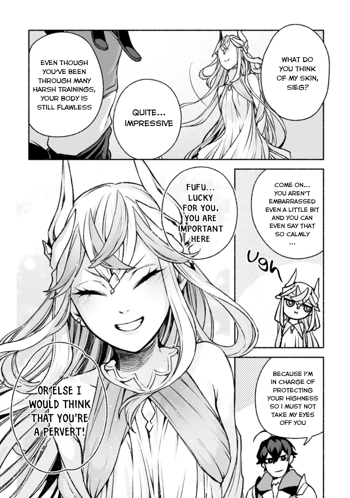 Sono Monban, Saikyou Nitsuki: Tsuihou Sareta Bougyo Ryoku 9999 no Senshi, Outo no Monban Toshite Musou Suru Chapter 16 page 23 - Chapter 16