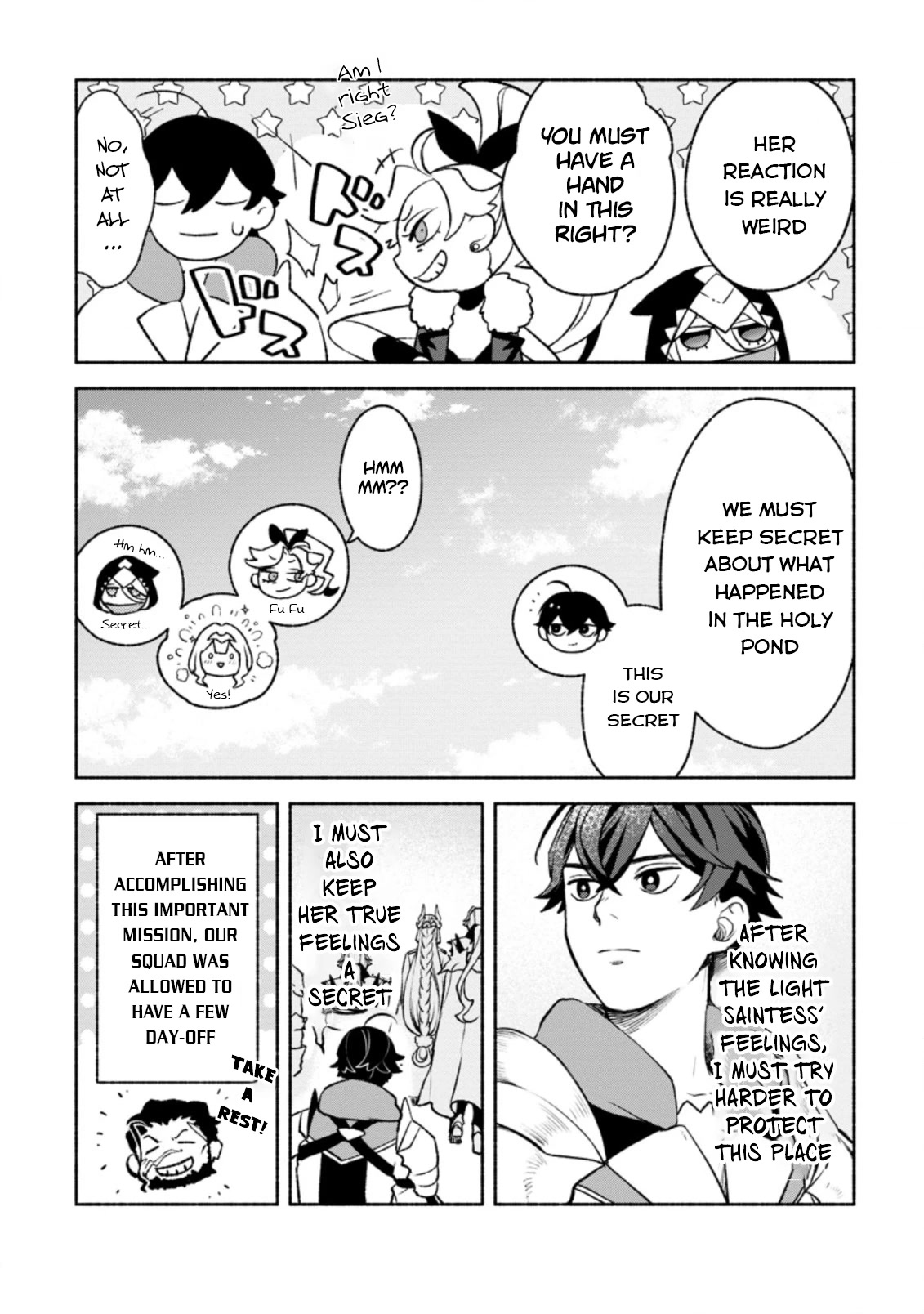 Sono Monban, Saikyou Nitsuki: Tsuihou Sareta Bougyo Ryoku 9999 no Senshi, Outo no Monban Toshite Musou Suru Chapter 17 page 13 - Chapter 17