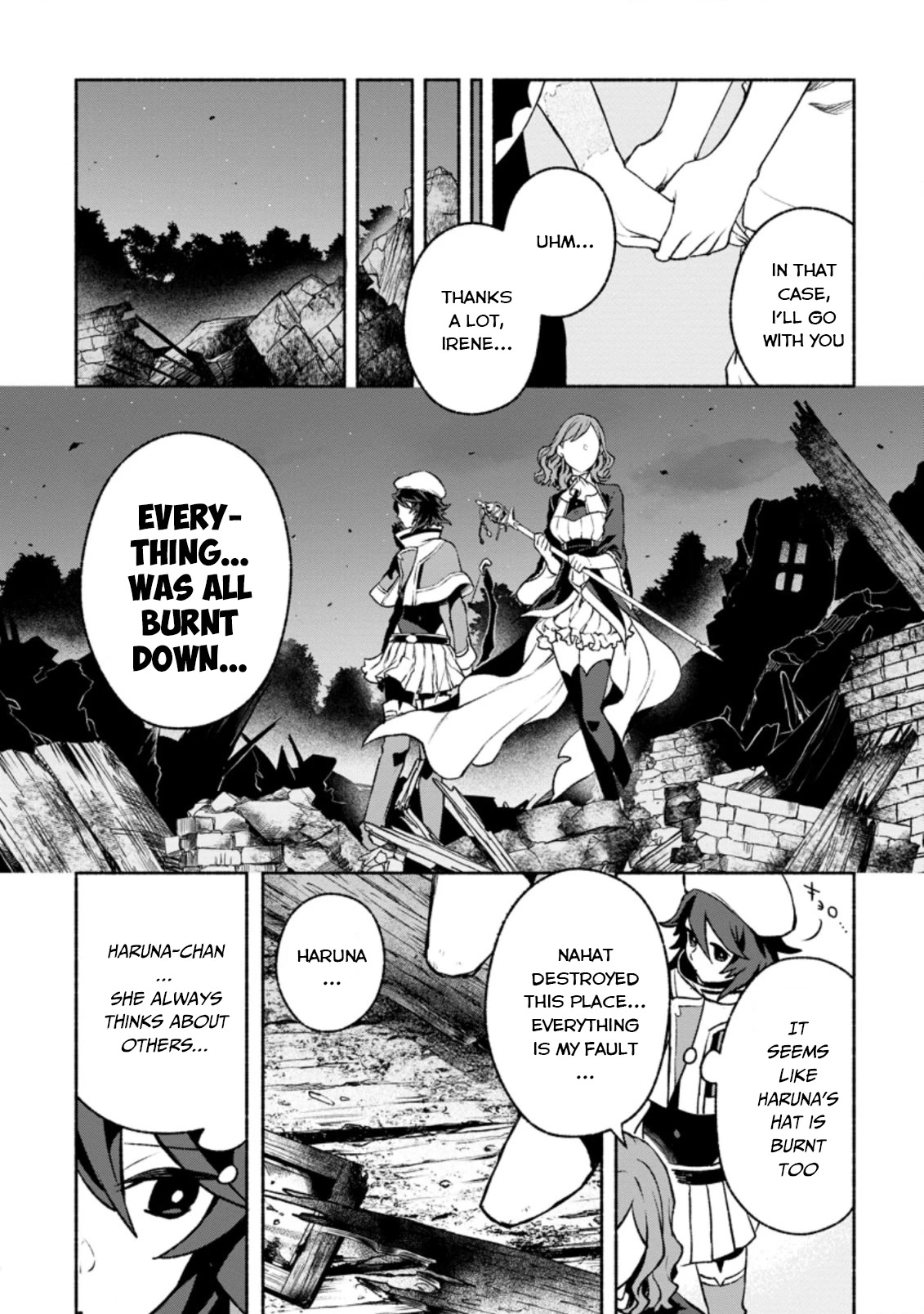 Sono Monban, Saikyou Nitsuki: Tsuihou Sareta Bougyo Ryoku 9999 no Senshi, Outo no Monban Toshite Musou Suru Chapter 17 page 29 - Chapter 17