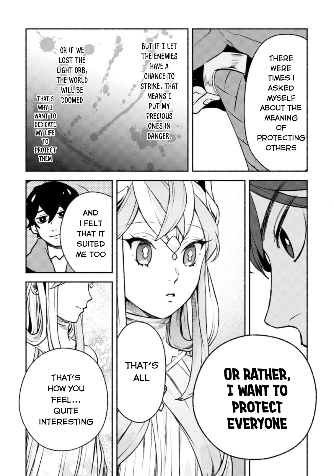 Sono Monban, Saikyou Nitsuki: Tsuihou Sareta Bougyo Ryoku 9999 no Senshi, Outo no Monban Toshite Musou Suru Chapter 17 page 4 - Chapter 17