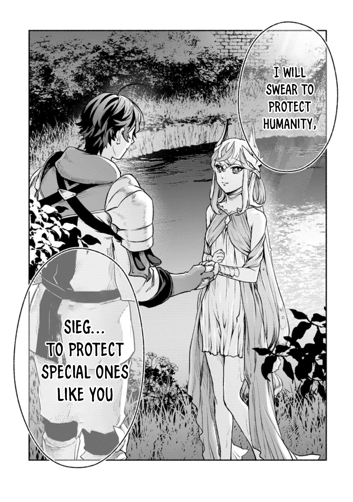 Sono Monban, Saikyou Nitsuki: Tsuihou Sareta Bougyo Ryoku 9999 no Senshi, Outo no Monban Toshite Musou Suru Chapter 17 page 7 - Chapter 17