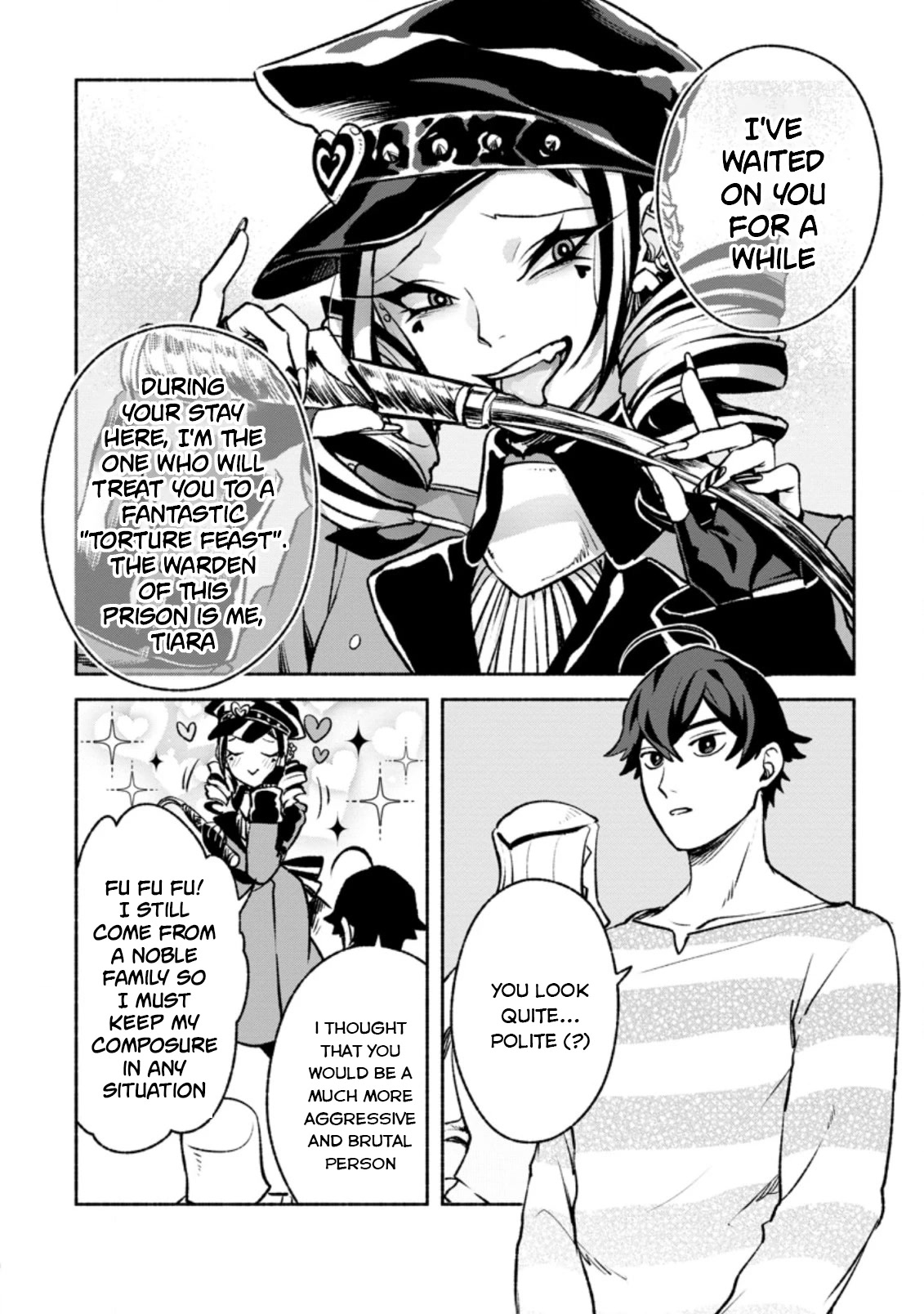 Sono Monban, Saikyou Nitsuki: Tsuihou Sareta Bougyo Ryoku 9999 no Senshi, Outo no Monban Toshite Musou Suru Chapter 18 page 11 - Chapter 18