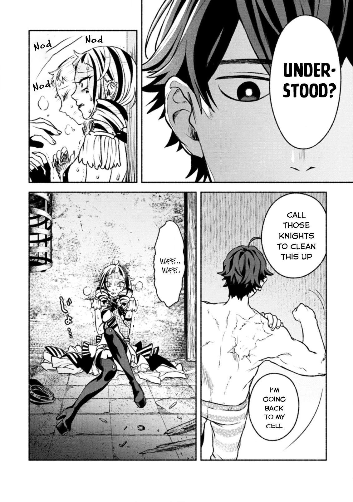 Sono Monban, Saikyou Nitsuki: Tsuihou Sareta Bougyo Ryoku 9999 no Senshi, Outo no Monban Toshite Musou Suru Chapter 18 page 23 - Chapter 18