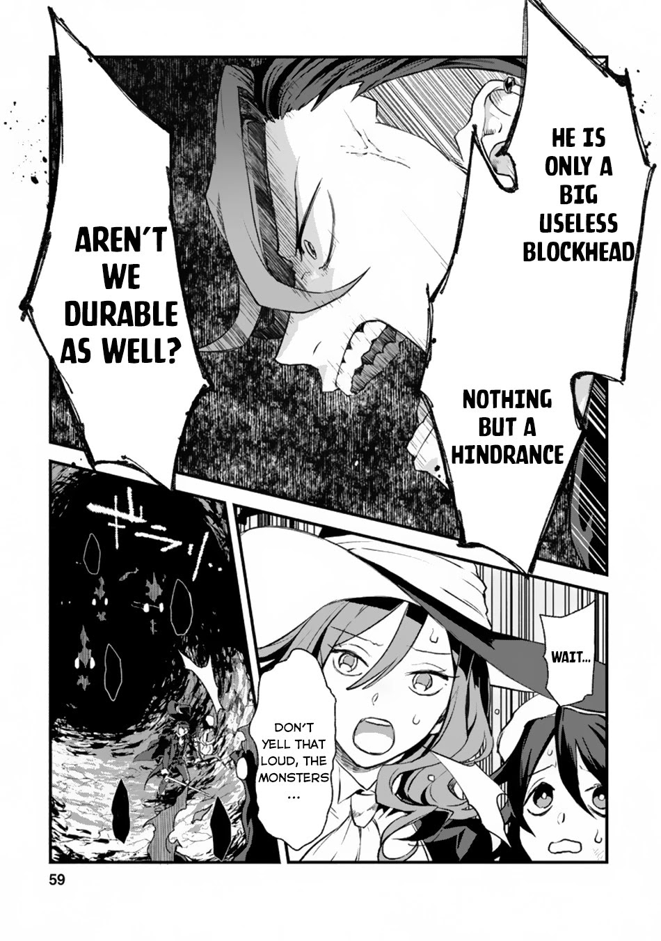 Sono Monban, Saikyou Nitsuki: Tsuihou Sareta Bougyo Ryoku 9999 no Senshi, Outo no Monban Toshite Musou Suru Chapter 2.3 page 8 - Chapter 2.3