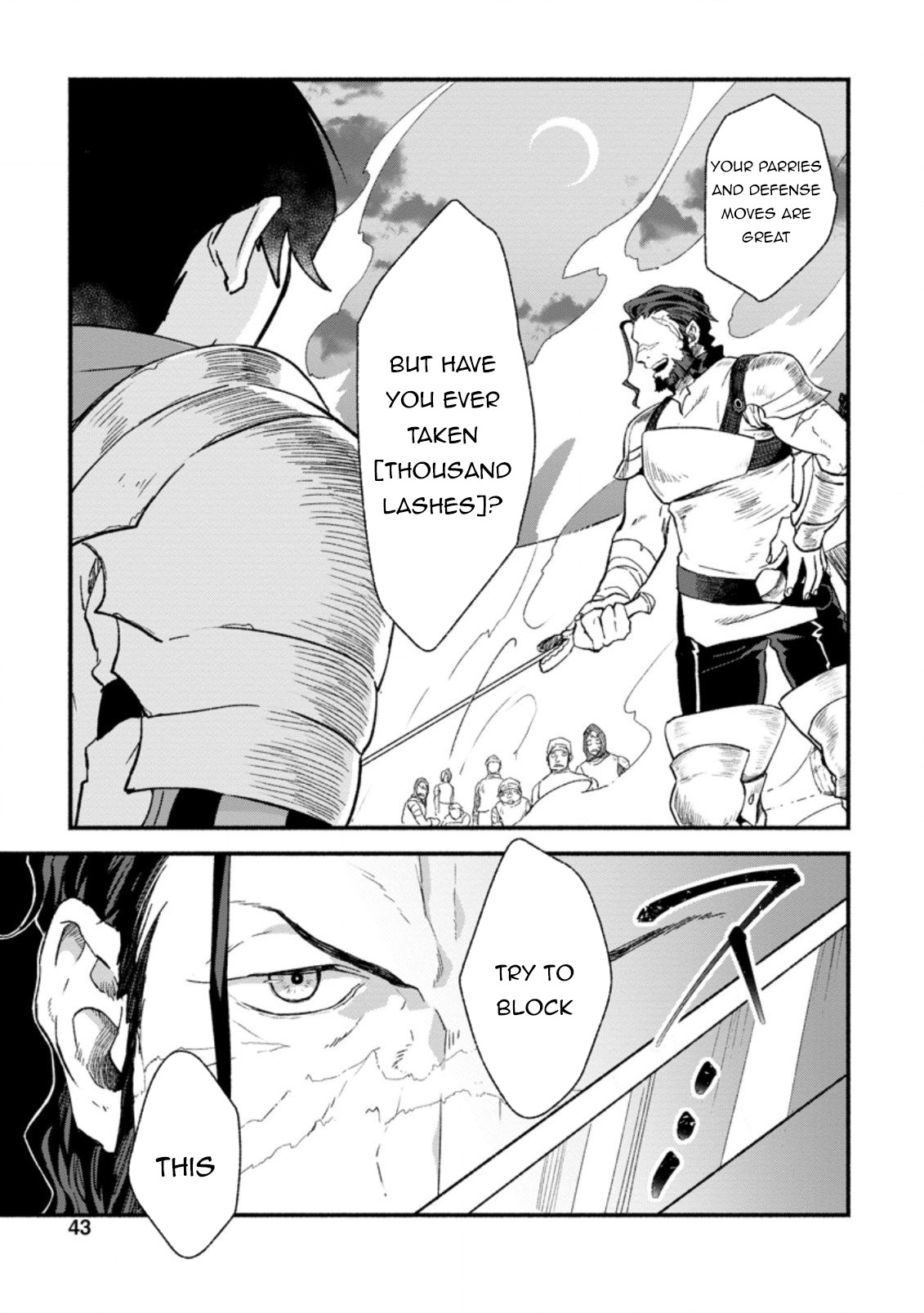 Sono Monban, Saikyou Nitsuki: Tsuihou Sareta Bougyo Ryoku 9999 no Senshi, Outo no Monban Toshite Musou Suru Chapter 2 page 12 - Chapter 2