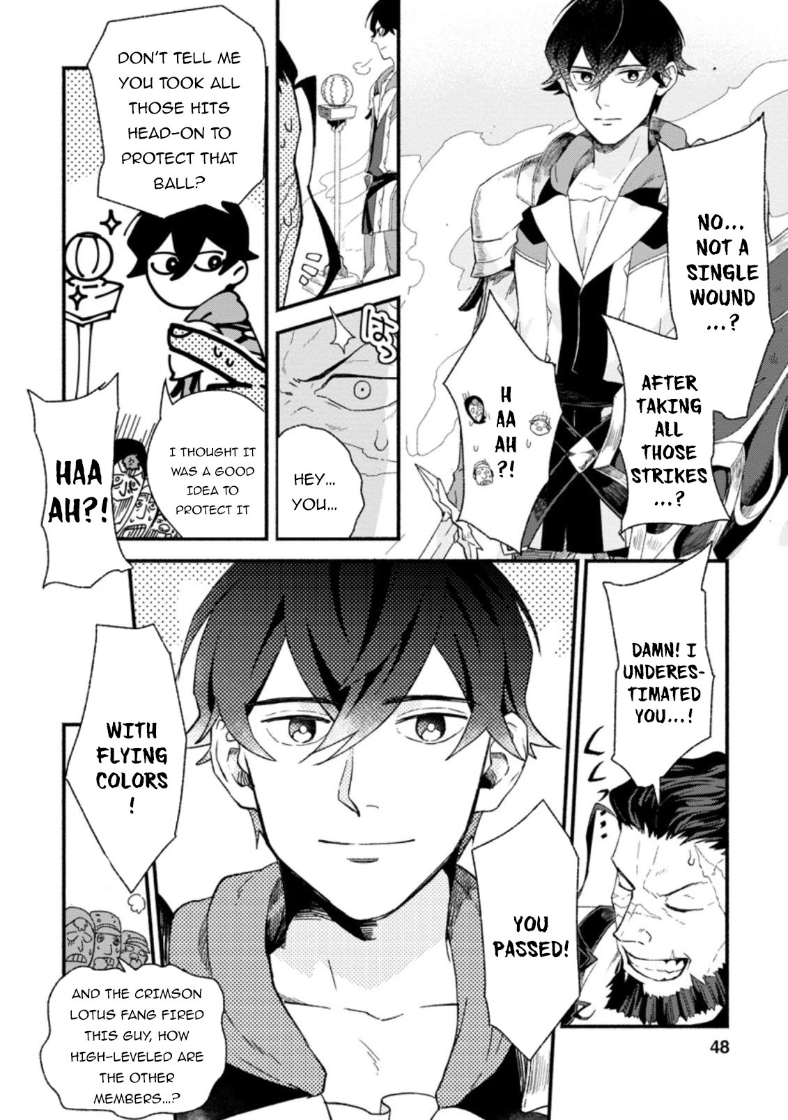Sono Monban, Saikyou Nitsuki: Tsuihou Sareta Bougyo Ryoku 9999 no Senshi, Outo no Monban Toshite Musou Suru Chapter 2 page 17 - Chapter 2