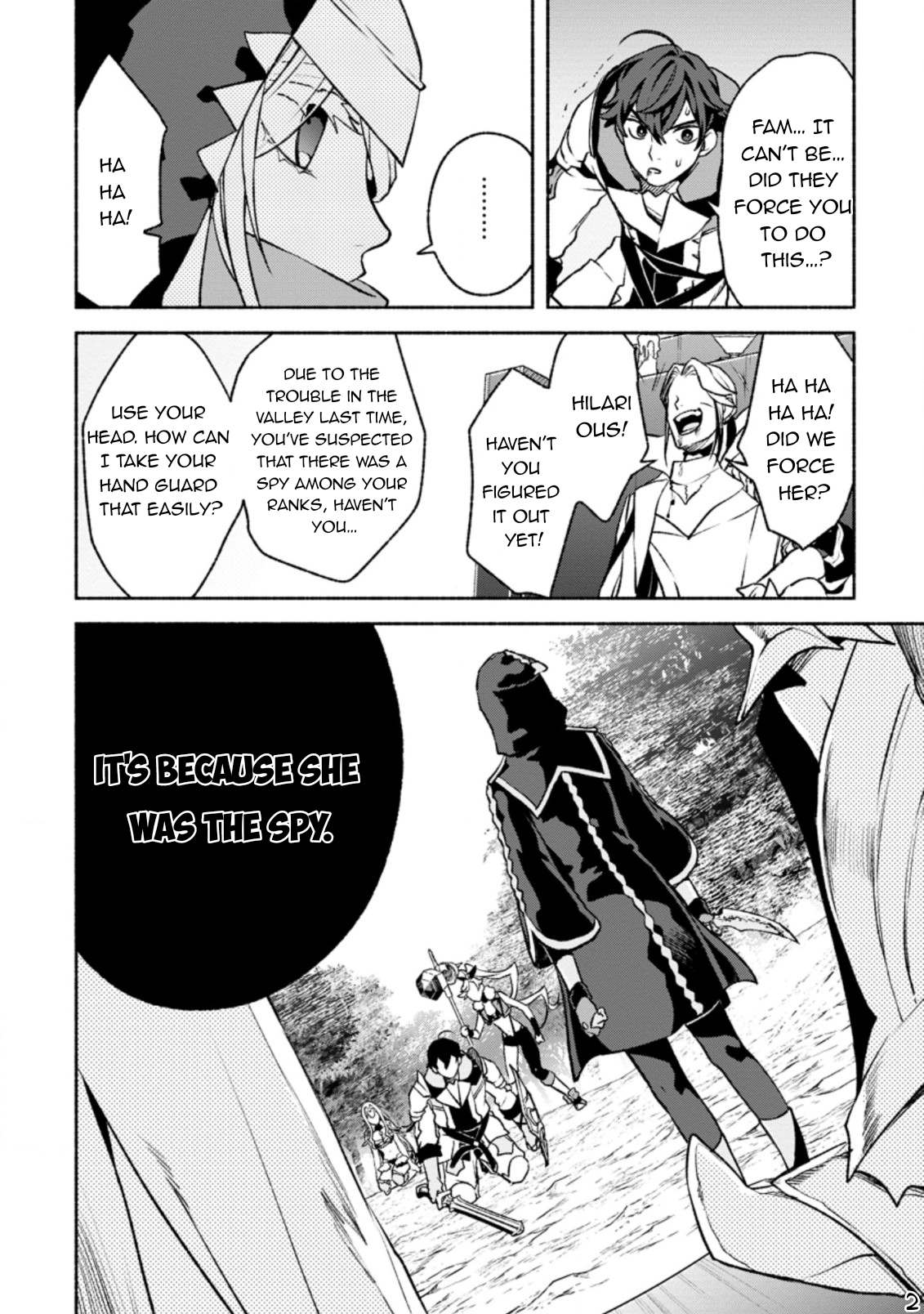 Sono Monban, Saikyou Nitsuki: Tsuihou Sareta Bougyo Ryoku 9999 no Senshi, Outo no Monban Toshite Musou Suru Chapter 20 page 13 - Chapter 20