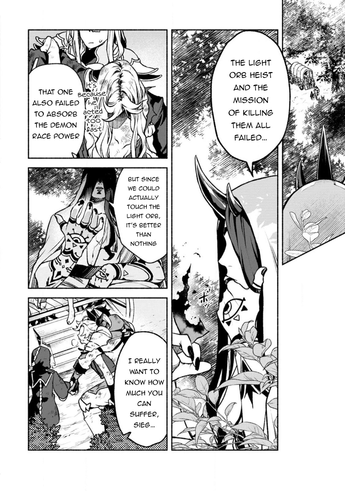 Sono Monban, Saikyou Nitsuki: Tsuihou Sareta Bougyo Ryoku 9999 no Senshi, Outo no Monban Toshite Musou Suru Chapter 21 page 19 - Chapter 21