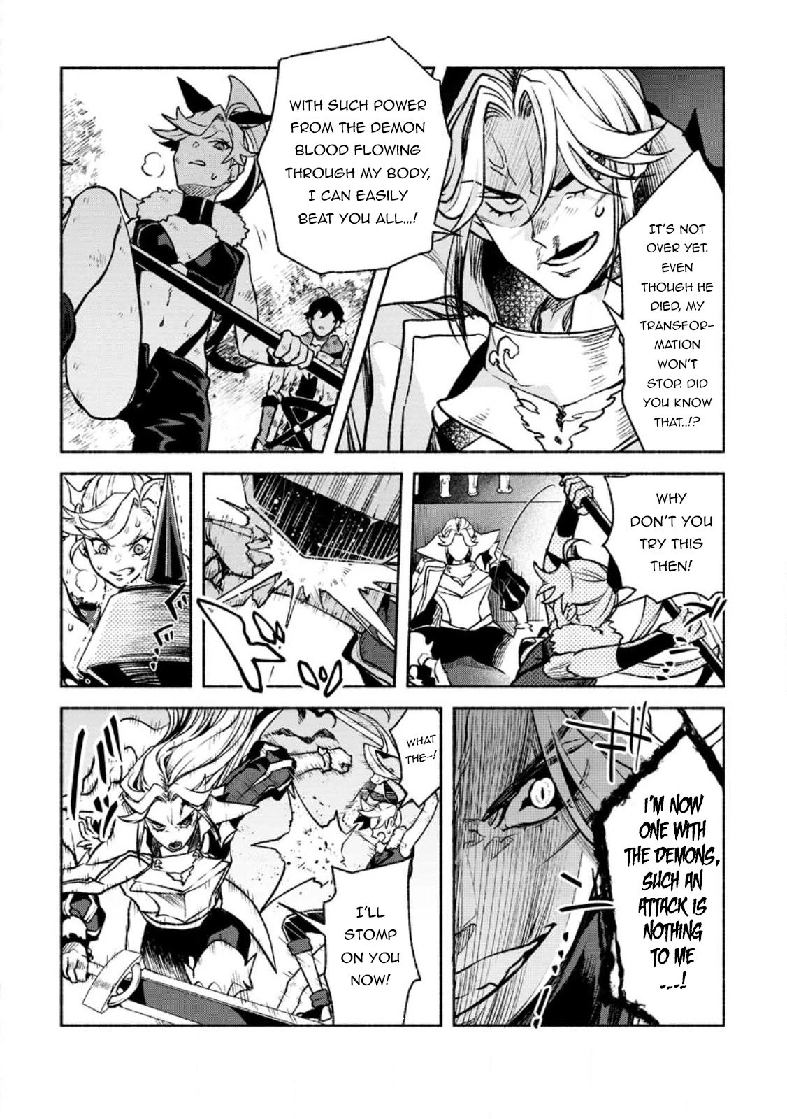Sono Monban, Saikyou Nitsuki: Tsuihou Sareta Bougyo Ryoku 9999 no Senshi, Outo no Monban Toshite Musou Suru Chapter 21 page 6 - Chapter 21