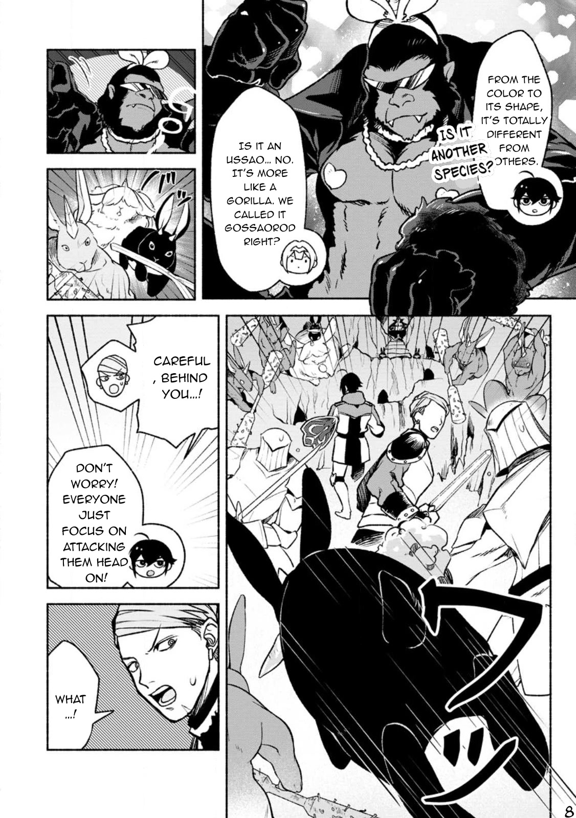 Sono Monban, Saikyou Nitsuki: Tsuihou Sareta Bougyo Ryoku 9999 no Senshi, Outo no Monban Toshite Musou Suru Chapter 22 page 21 - Chapter 22
