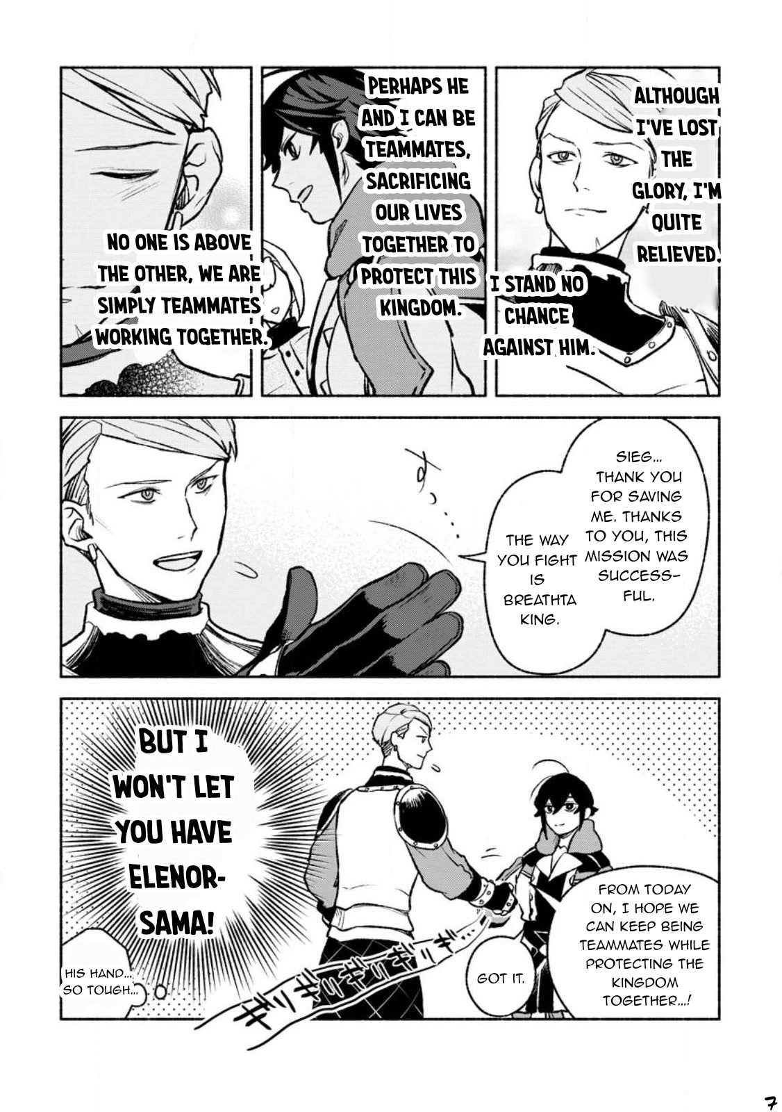 Sono Monban, Saikyou Nitsuki: Tsuihou Sareta Bougyo Ryoku 9999 no Senshi, Outo no Monban Toshite Musou Suru Chapter 22 page 28 - Chapter 22