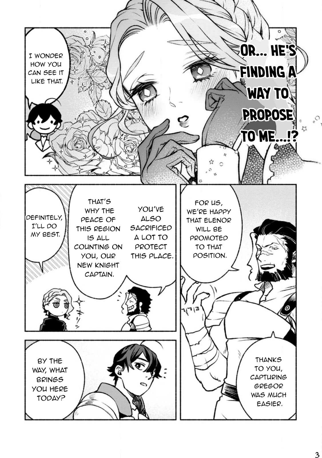Sono Monban, Saikyou Nitsuki: Tsuihou Sareta Bougyo Ryoku 9999 no Senshi, Outo no Monban Toshite Musou Suru Chapter 22 page 4 - Chapter 22