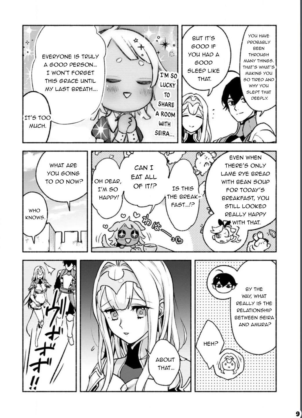 Sono Monban, Saikyou Nitsuki: Tsuihou Sareta Bougyo Ryoku 9999 no Senshi, Outo no Monban Toshite Musou Suru Chapter 23 page 10 - Chapter 23