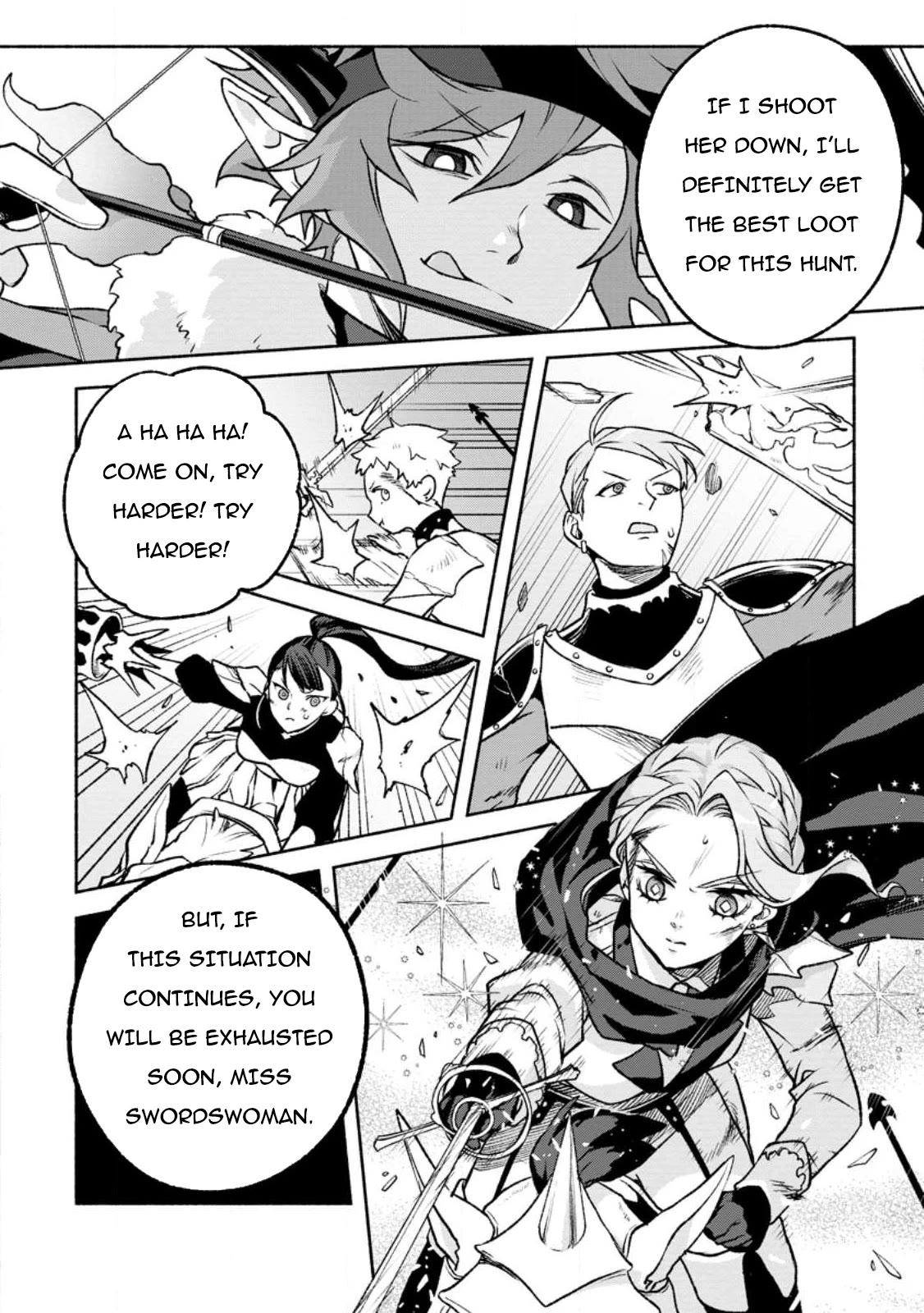 Sono Monban, Saikyou Nitsuki: Tsuihou Sareta Bougyo Ryoku 9999 no Senshi, Outo no Monban Toshite Musou Suru Chapter 24 page 11 - Chapter 24