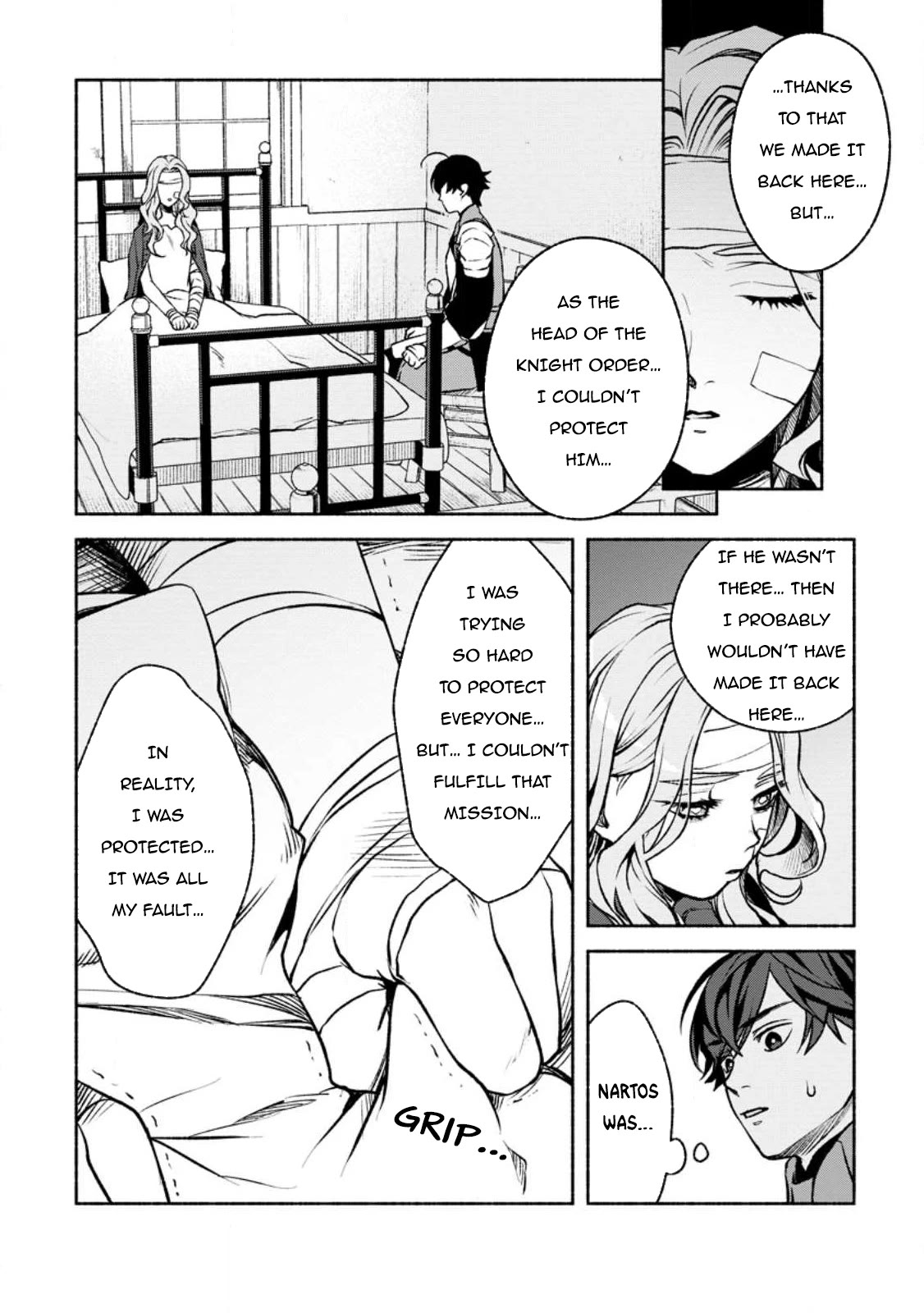 Sono Monban, Saikyou Nitsuki: Tsuihou Sareta Bougyo Ryoku 9999 no Senshi, Outo no Monban Toshite Musou Suru Chapter 24 page 15 - Chapter 24