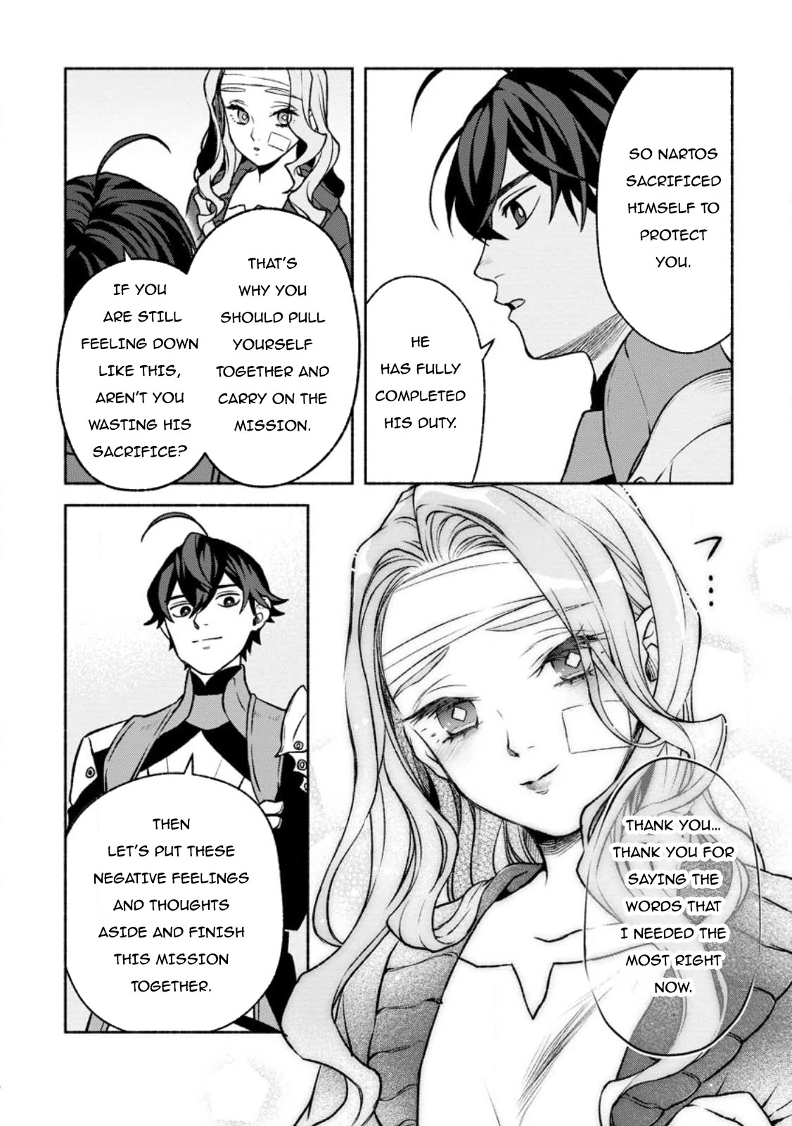 Sono Monban, Saikyou Nitsuki: Tsuihou Sareta Bougyo Ryoku 9999 no Senshi, Outo no Monban Toshite Musou Suru Chapter 24 page 17 - Chapter 24