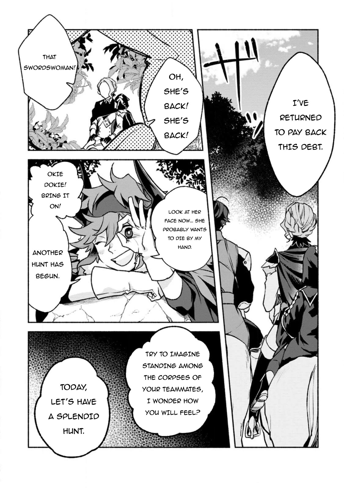 Sono Monban, Saikyou Nitsuki: Tsuihou Sareta Bougyo Ryoku 9999 no Senshi, Outo no Monban Toshite Musou Suru Chapter 24 page 21 - Chapter 24