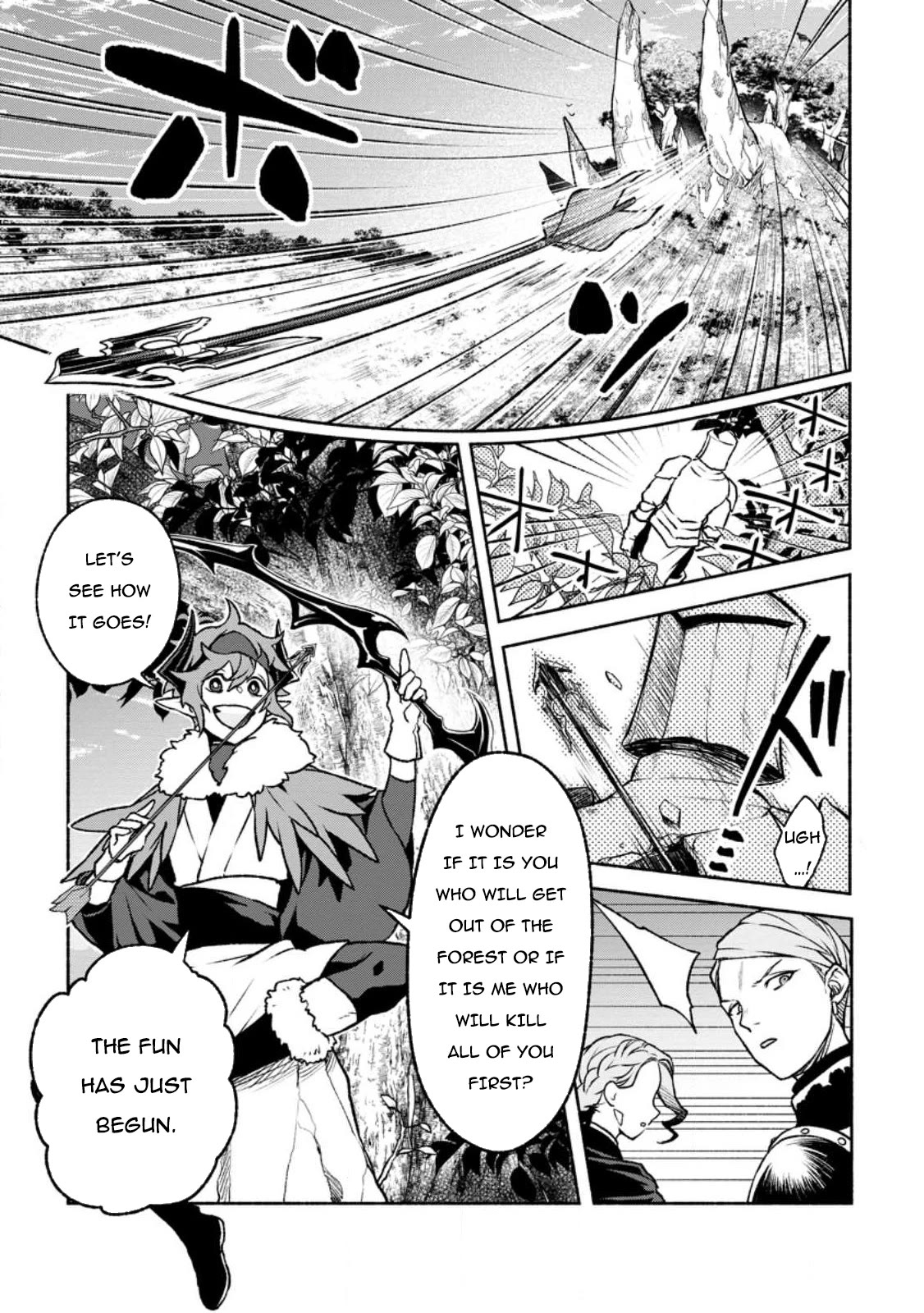 Sono Monban, Saikyou Nitsuki: Tsuihou Sareta Bougyo Ryoku 9999 no Senshi, Outo no Monban Toshite Musou Suru Chapter 24 page 6 - Chapter 24