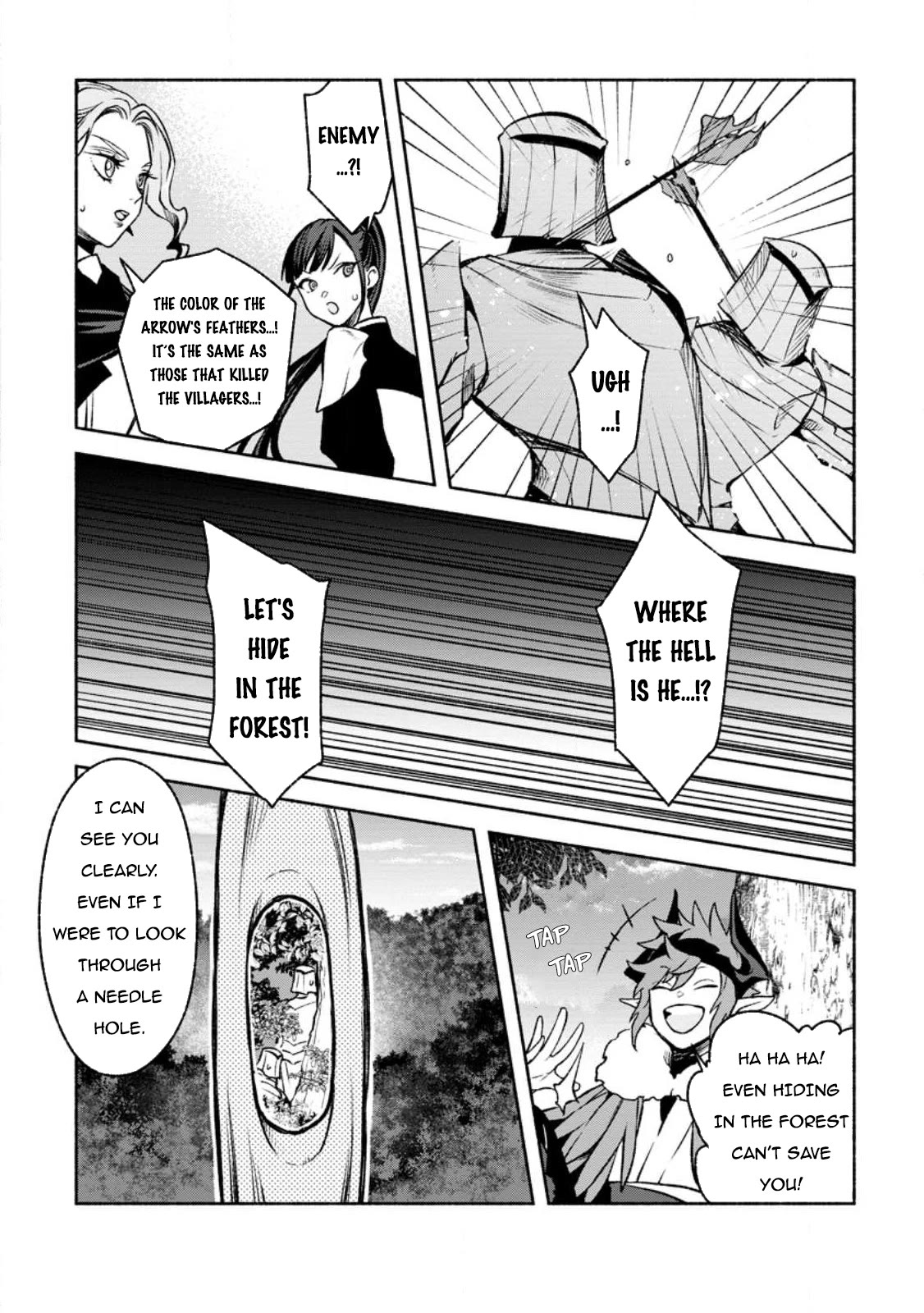 Sono Monban, Saikyou Nitsuki: Tsuihou Sareta Bougyo Ryoku 9999 no Senshi, Outo no Monban Toshite Musou Suru Chapter 24 page 7 - Chapter 24