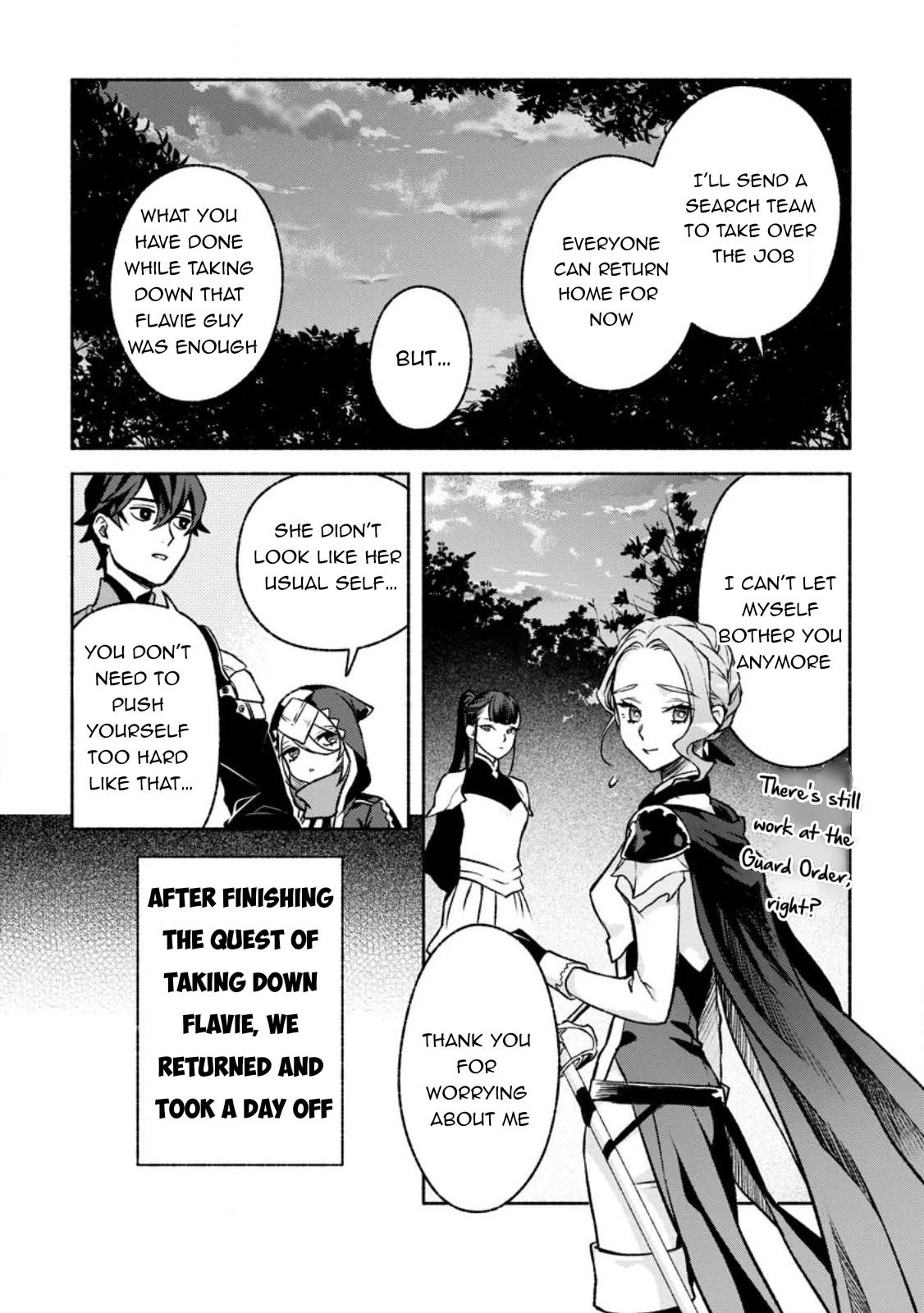 Sono Monban, Saikyou Nitsuki: Tsuihou Sareta Bougyo Ryoku 9999 no Senshi, Outo no Monban Toshite Musou Suru Chapter 25 page 18 - Chapter 25