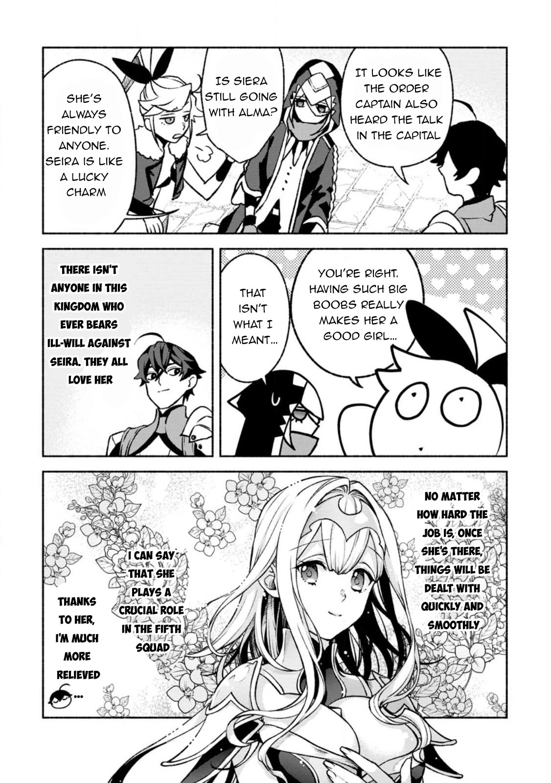 Sono Monban, Saikyou Nitsuki: Tsuihou Sareta Bougyo Ryoku 9999 no Senshi, Outo no Monban Toshite Musou Suru Chapter 25 page 26 - Chapter 25