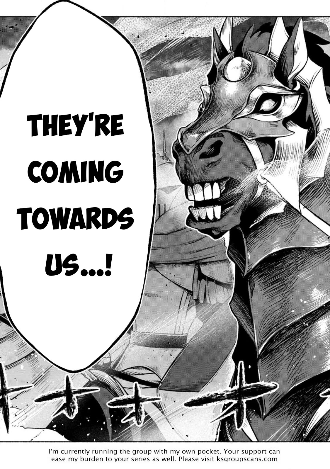 Sono Monban, Saikyou Nitsuki: Tsuihou Sareta Bougyo Ryoku 9999 no Senshi, Outo no Monban Toshite Musou Suru Chapter 25 page 30 - Chapter 25
