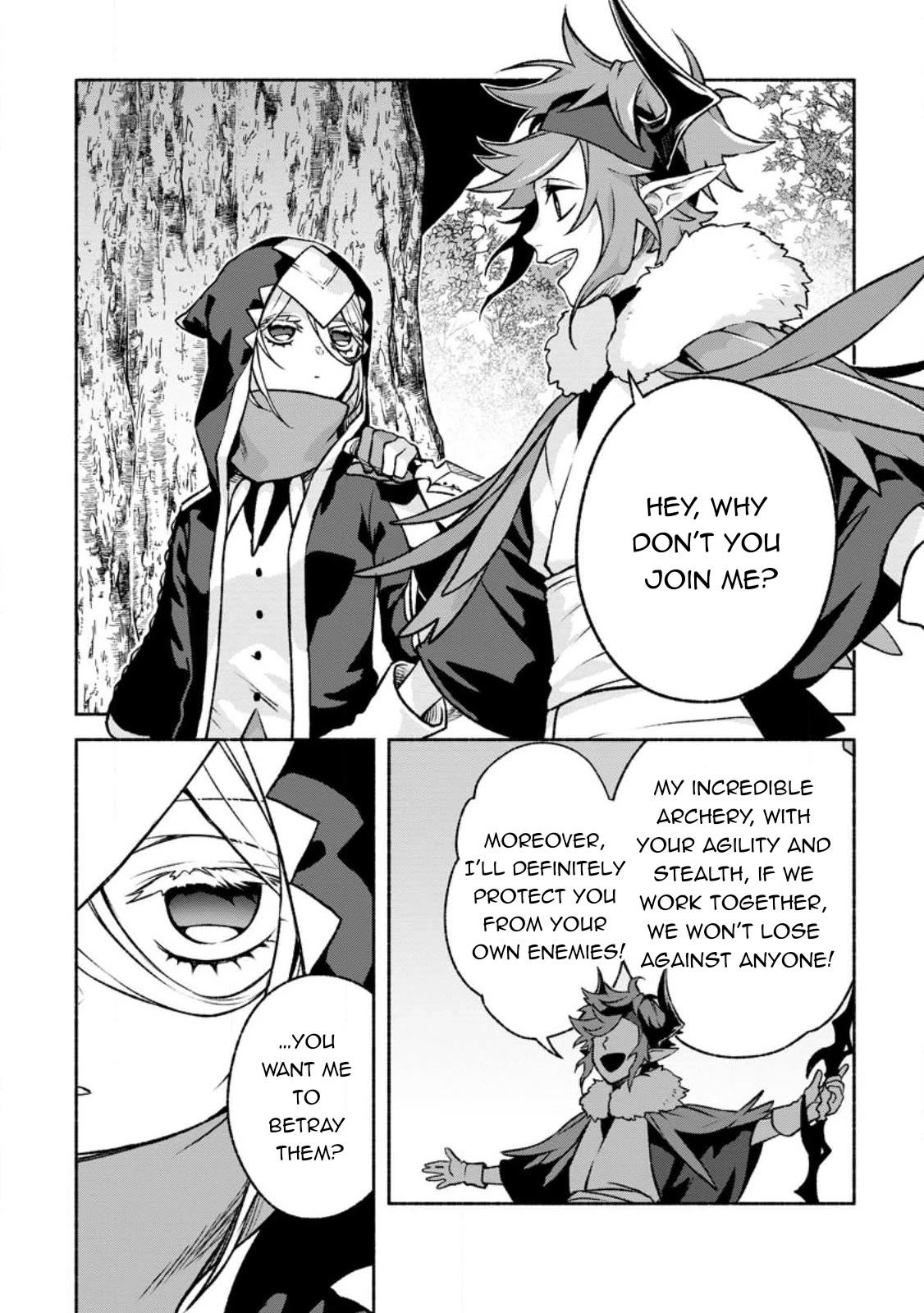 Sono Monban, Saikyou Nitsuki: Tsuihou Sareta Bougyo Ryoku 9999 no Senshi, Outo no Monban Toshite Musou Suru Chapter 25 page 9 - Chapter 25