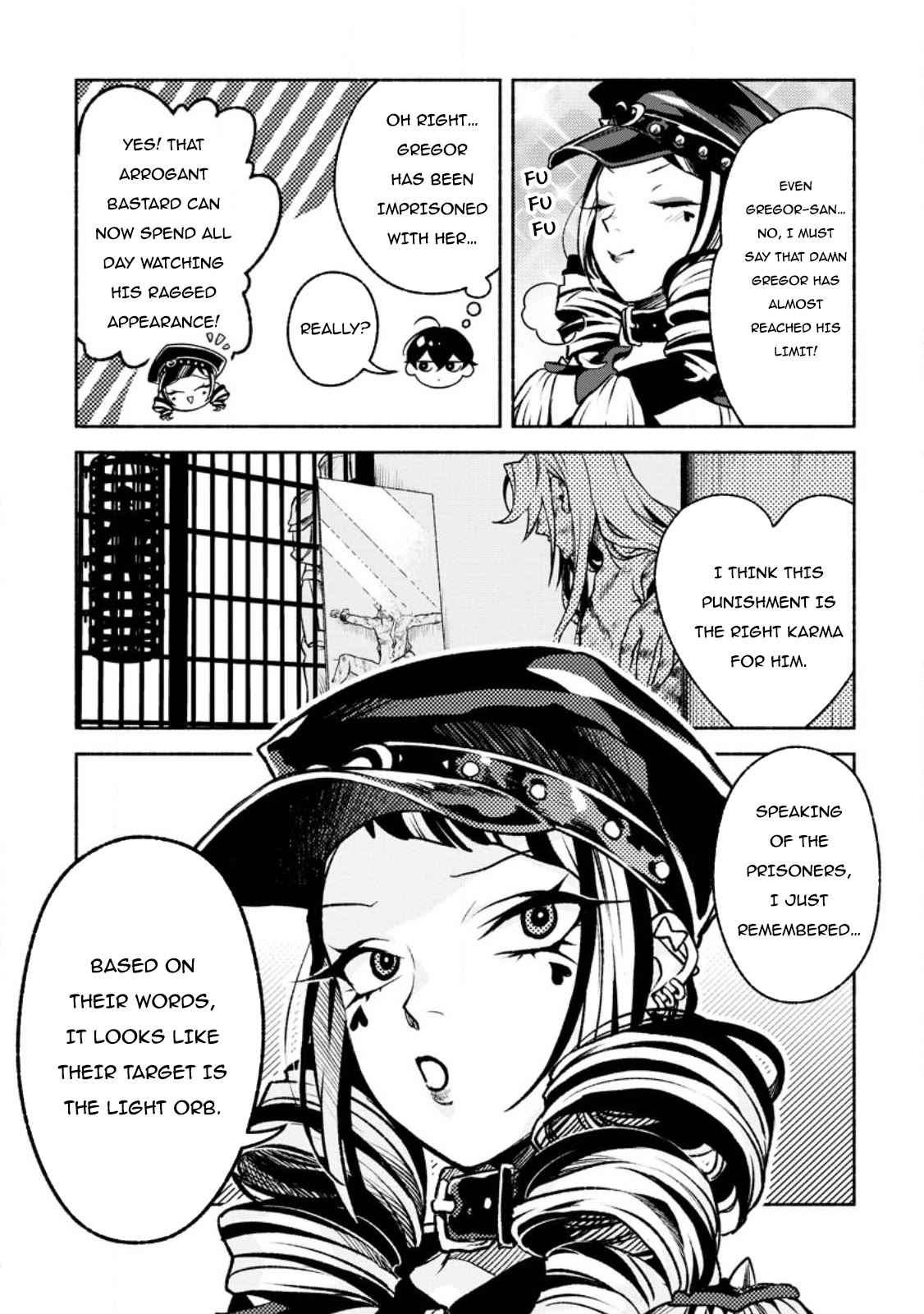 Sono Monban, Saikyou Nitsuki: Tsuihou Sareta Bougyo Ryoku 9999 no Senshi, Outo no Monban Toshite Musou Suru Chapter 26 page 31 - Chapter 26