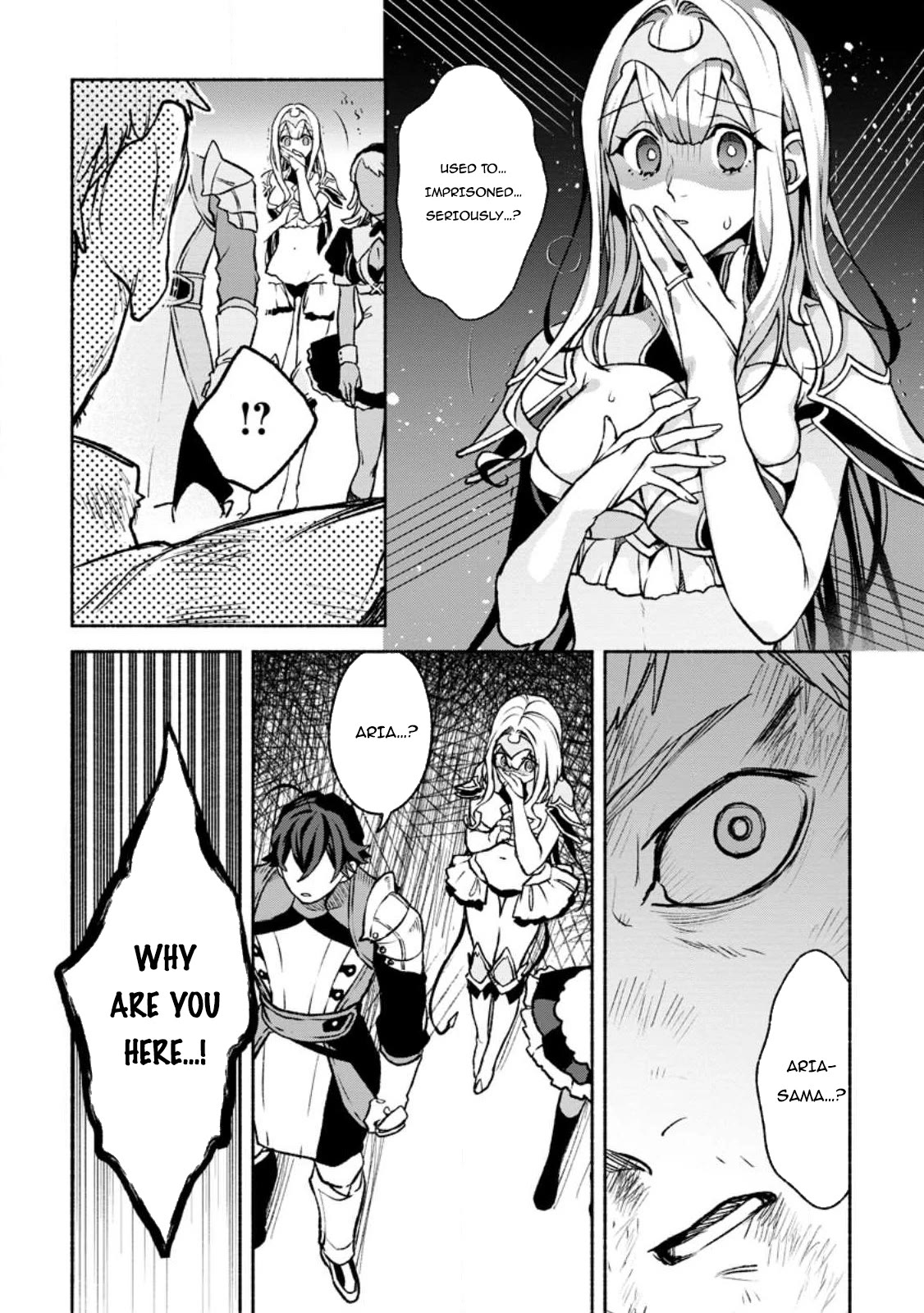 Sono Monban, Saikyou Nitsuki: Tsuihou Sareta Bougyo Ryoku 9999 no Senshi, Outo no Monban Toshite Musou Suru Chapter 26 page 36 - Chapter 26