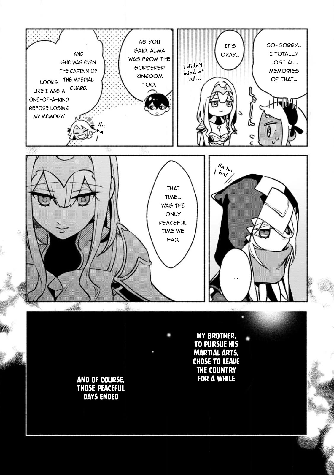 Sono Monban, Saikyou Nitsuki: Tsuihou Sareta Bougyo Ryoku 9999 no Senshi, Outo no Monban Toshite Musou Suru Chapter 27 page 10 - Chapter 27