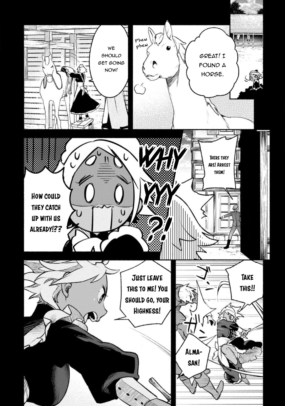 Sono Monban, Saikyou Nitsuki: Tsuihou Sareta Bougyo Ryoku 9999 no Senshi, Outo no Monban Toshite Musou Suru Chapter 27 page 27 - Chapter 27