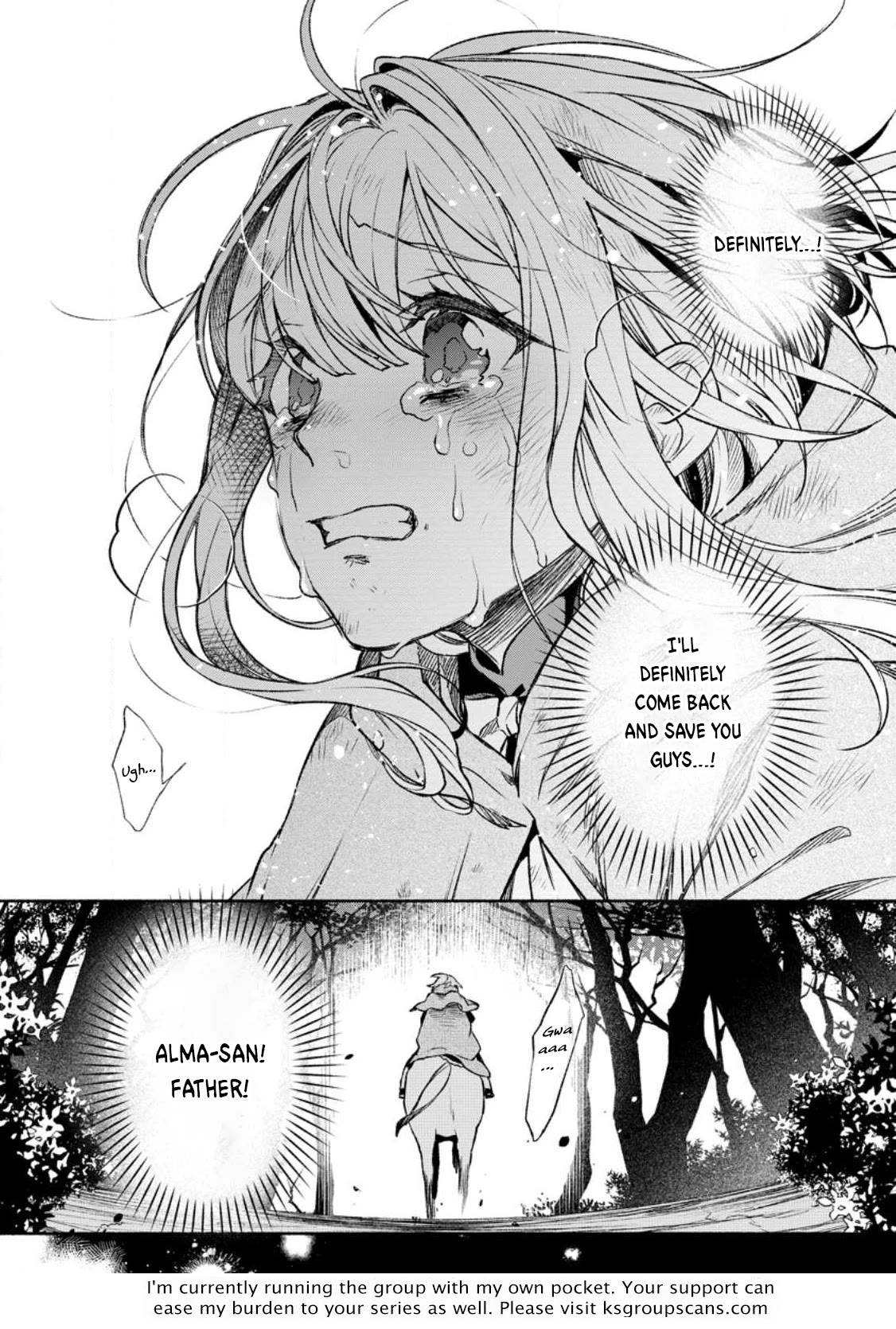 Sono Monban, Saikyou Nitsuki: Tsuihou Sareta Bougyo Ryoku 9999 no Senshi, Outo no Monban Toshite Musou Suru Chapter 27 page 31 - Chapter 27