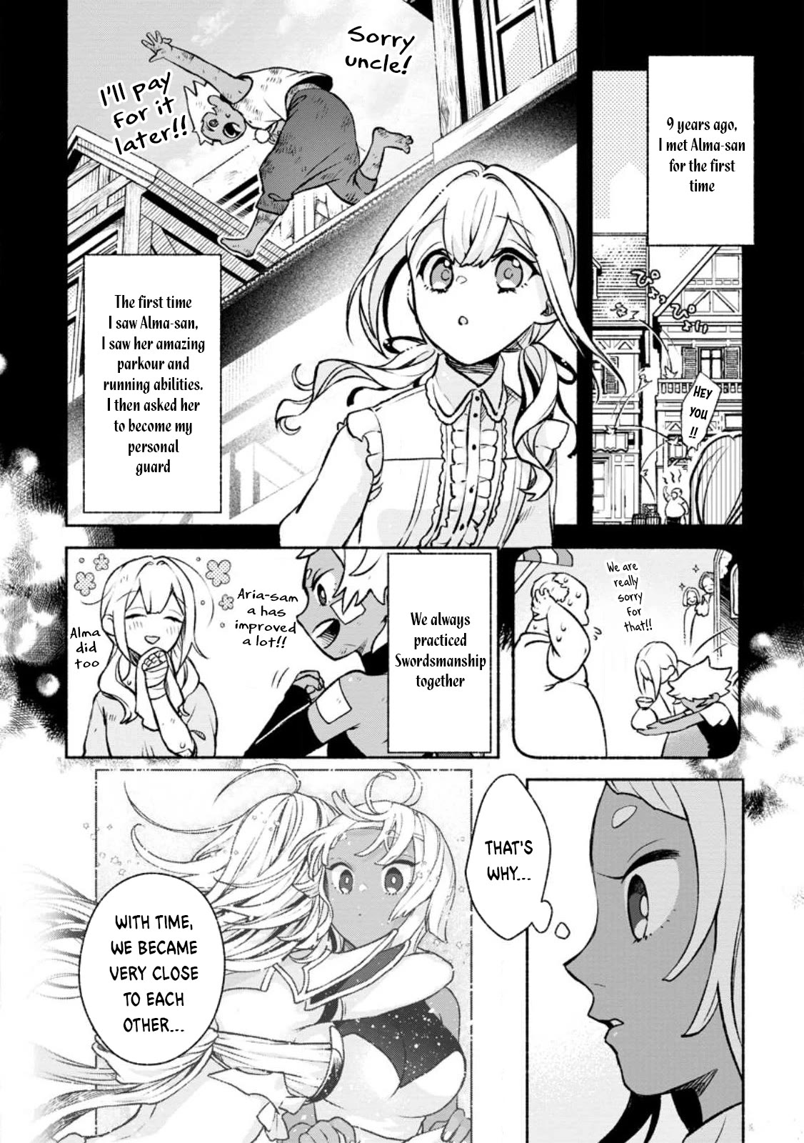 Sono Monban, Saikyou Nitsuki: Tsuihou Sareta Bougyo Ryoku 9999 no Senshi, Outo no Monban Toshite Musou Suru Chapter 27 page 9 - Chapter 27