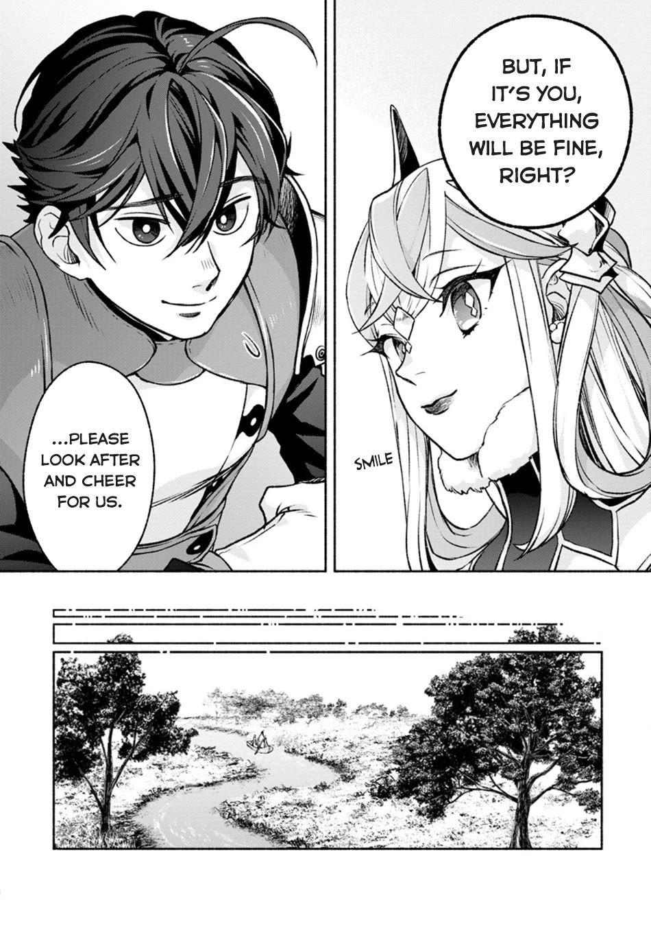 Sono Monban, Saikyou Nitsuki: Tsuihou Sareta Bougyo Ryoku 9999 no Senshi, Outo no Monban Toshite Musou Suru Chapter 28 page 21 - Chapter 28