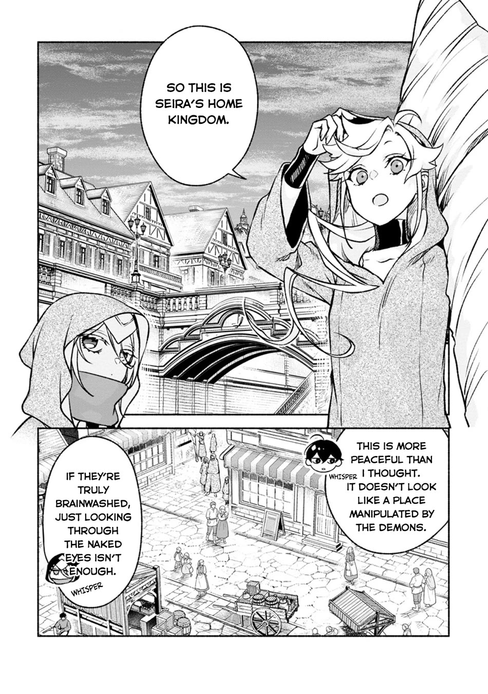 Sono Monban, Saikyou Nitsuki: Tsuihou Sareta Bougyo Ryoku 9999 no Senshi, Outo no Monban Toshite Musou Suru Chapter 28 page 24 - Chapter 28