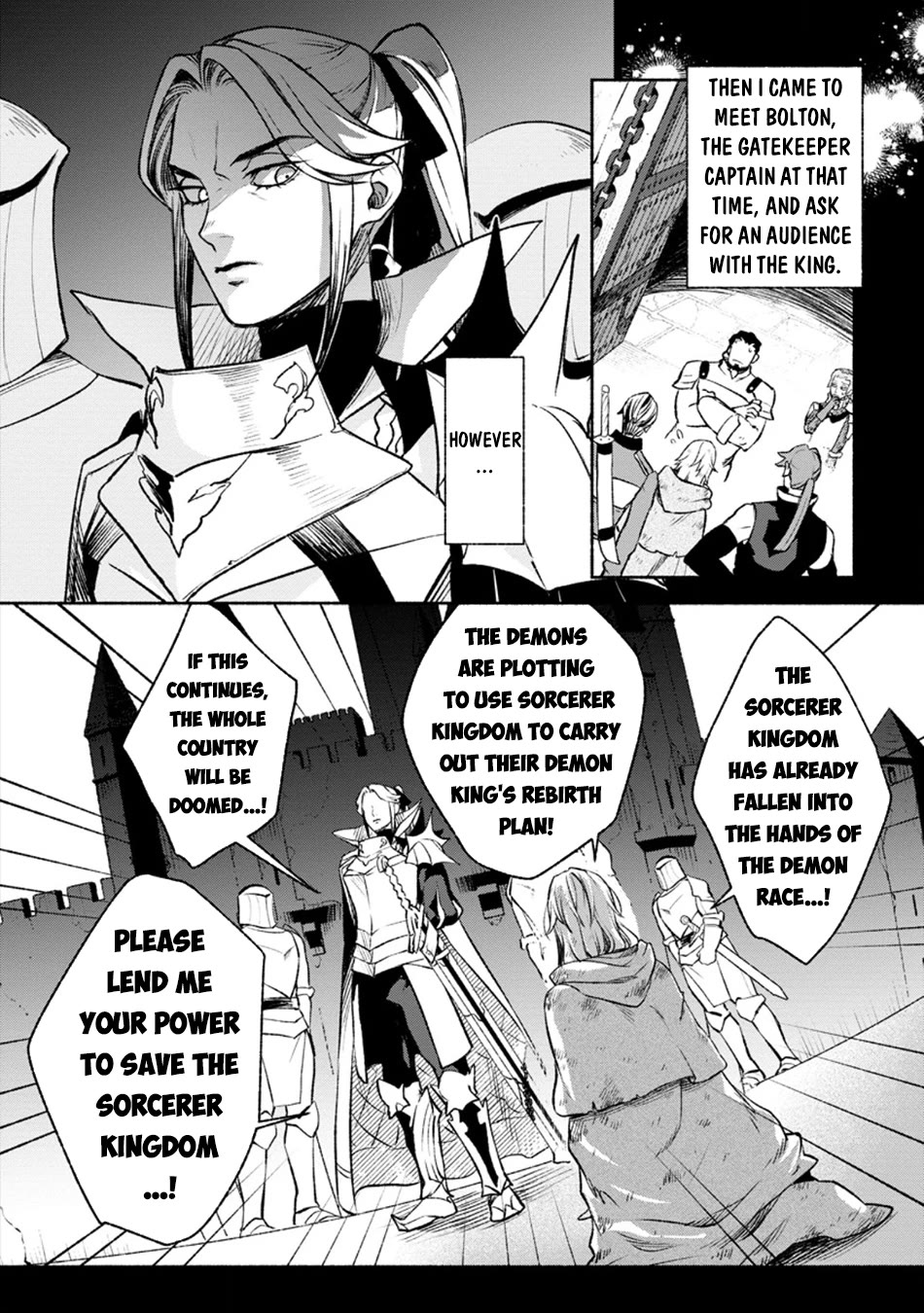 Sono Monban, Saikyou Nitsuki: Tsuihou Sareta Bougyo Ryoku 9999 no Senshi, Outo no Monban Toshite Musou Suru Chapter 28 page 3 - Chapter 28