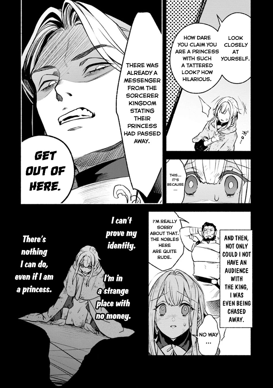 Sono Monban, Saikyou Nitsuki: Tsuihou Sareta Bougyo Ryoku 9999 no Senshi, Outo no Monban Toshite Musou Suru Chapter 28 page 4 - Chapter 28