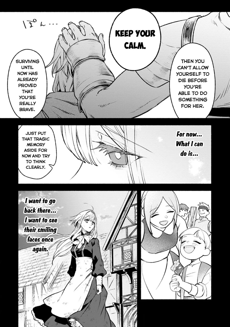 Sono Monban, Saikyou Nitsuki: Tsuihou Sareta Bougyo Ryoku 9999 no Senshi, Outo no Monban Toshite Musou Suru Chapter 28 page 6 - Chapter 28