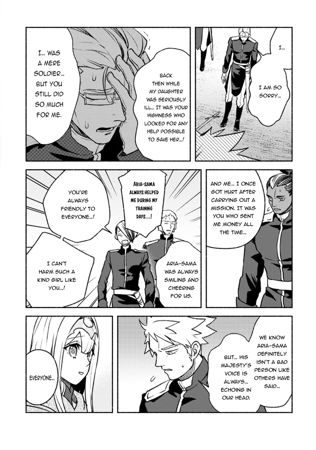 Sono Monban, Saikyou Nitsuki: Tsuihou Sareta Bougyo Ryoku 9999 no Senshi, Outo no Monban Toshite Musou Suru Chapter 29 page 13 - Chapter 29