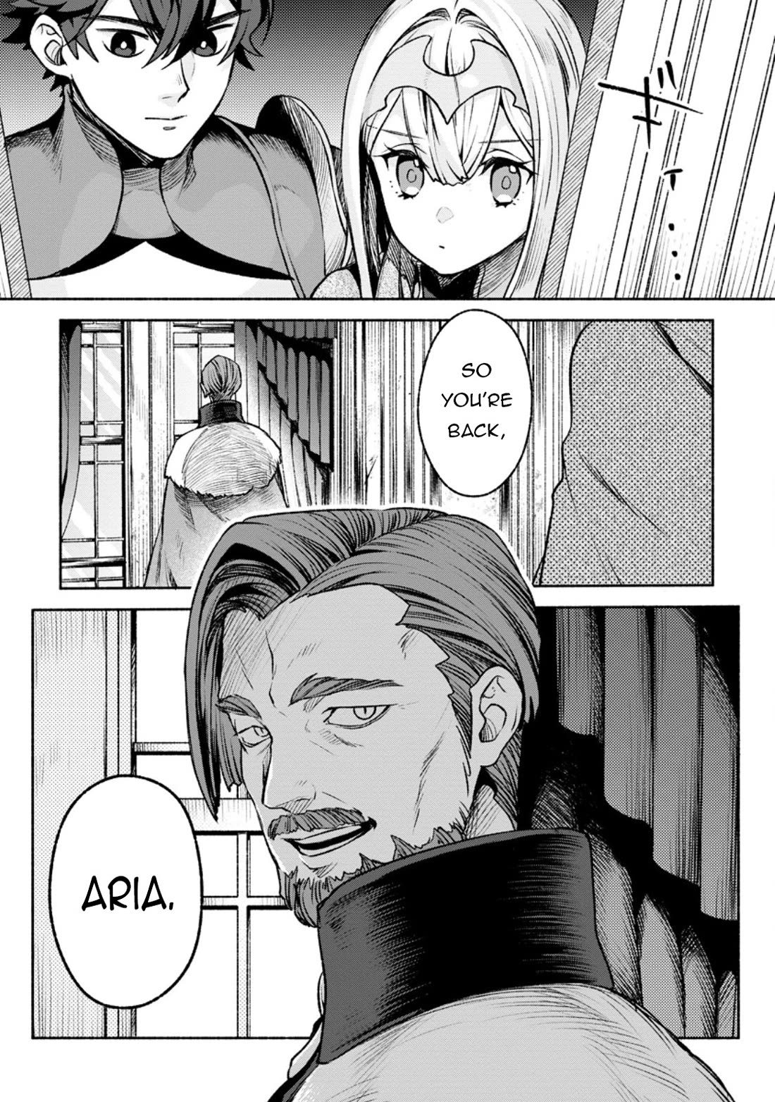 Sono Monban, Saikyou Nitsuki: Tsuihou Sareta Bougyo Ryoku 9999 no Senshi, Outo no Monban Toshite Musou Suru Chapter 29 page 16 - Chapter 29