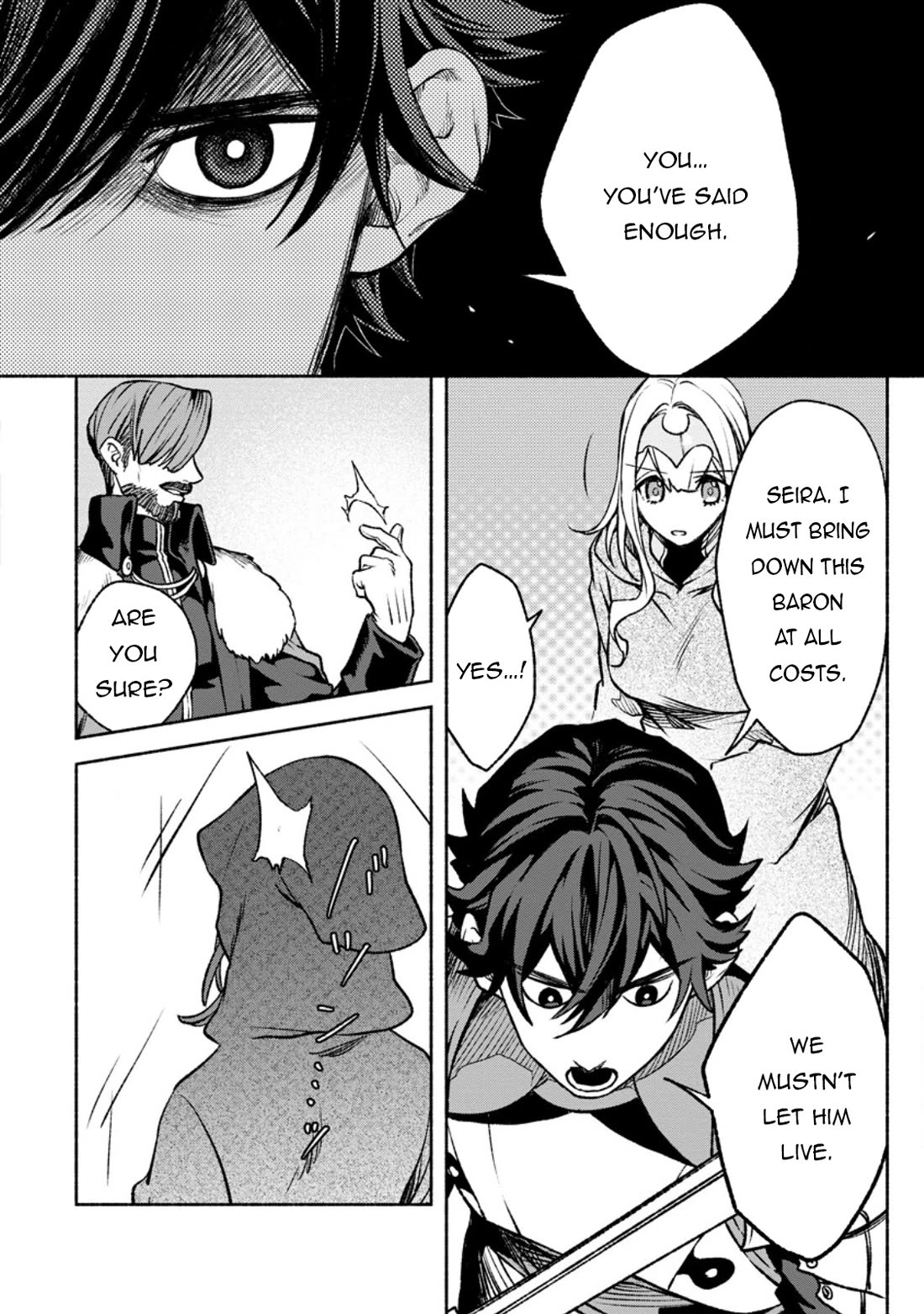 Sono Monban, Saikyou Nitsuki: Tsuihou Sareta Bougyo Ryoku 9999 no Senshi, Outo no Monban Toshite Musou Suru Chapter 29 page 21 - Chapter 29